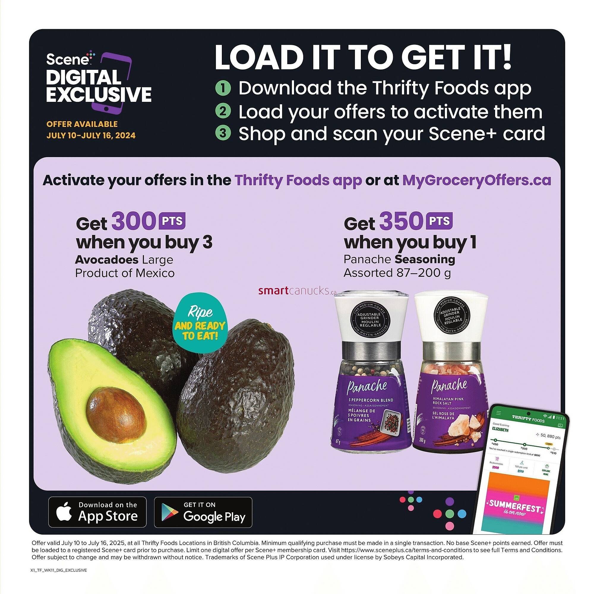 Thrifty Foods flyer