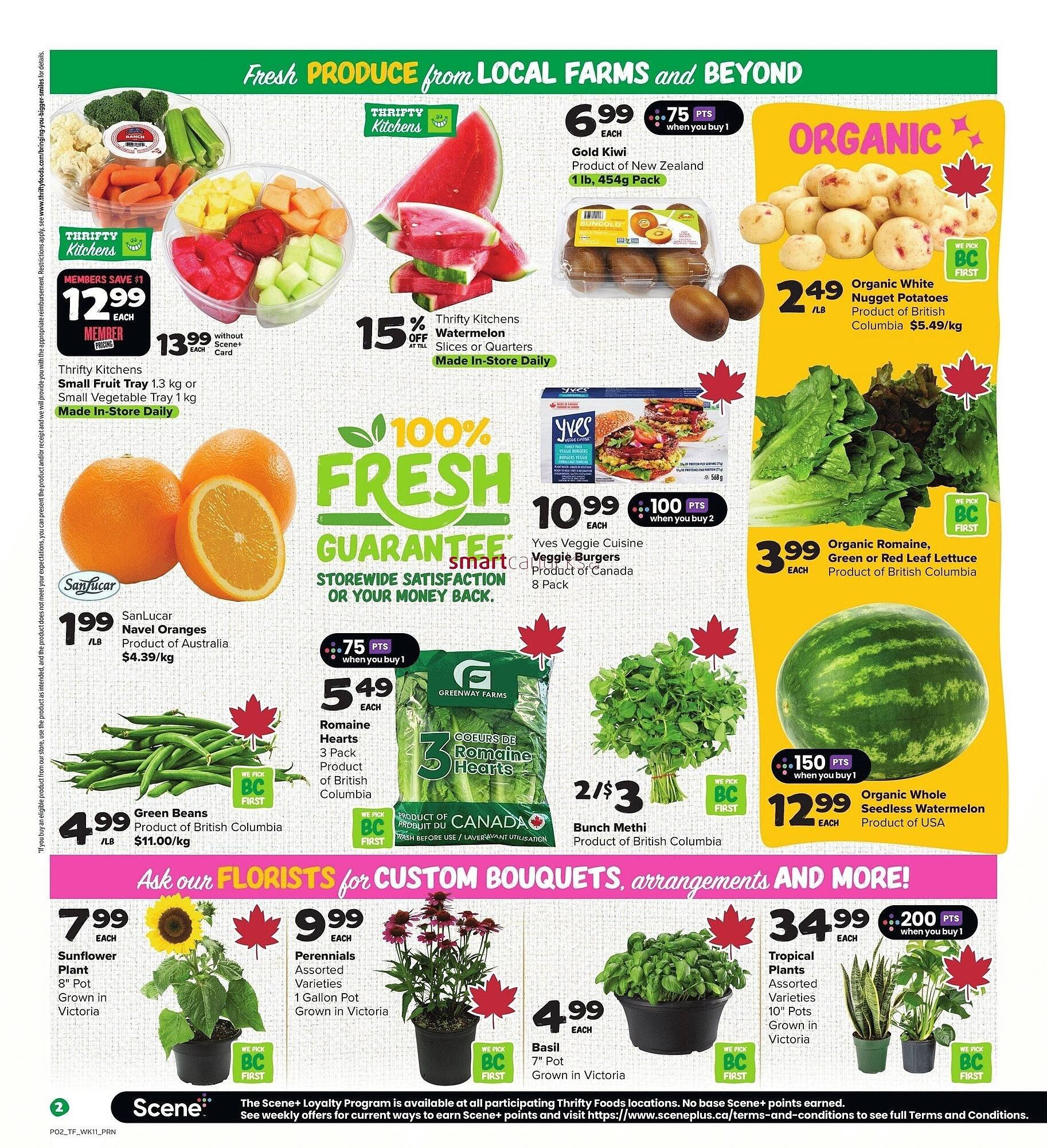 Thrifty Foods flyer