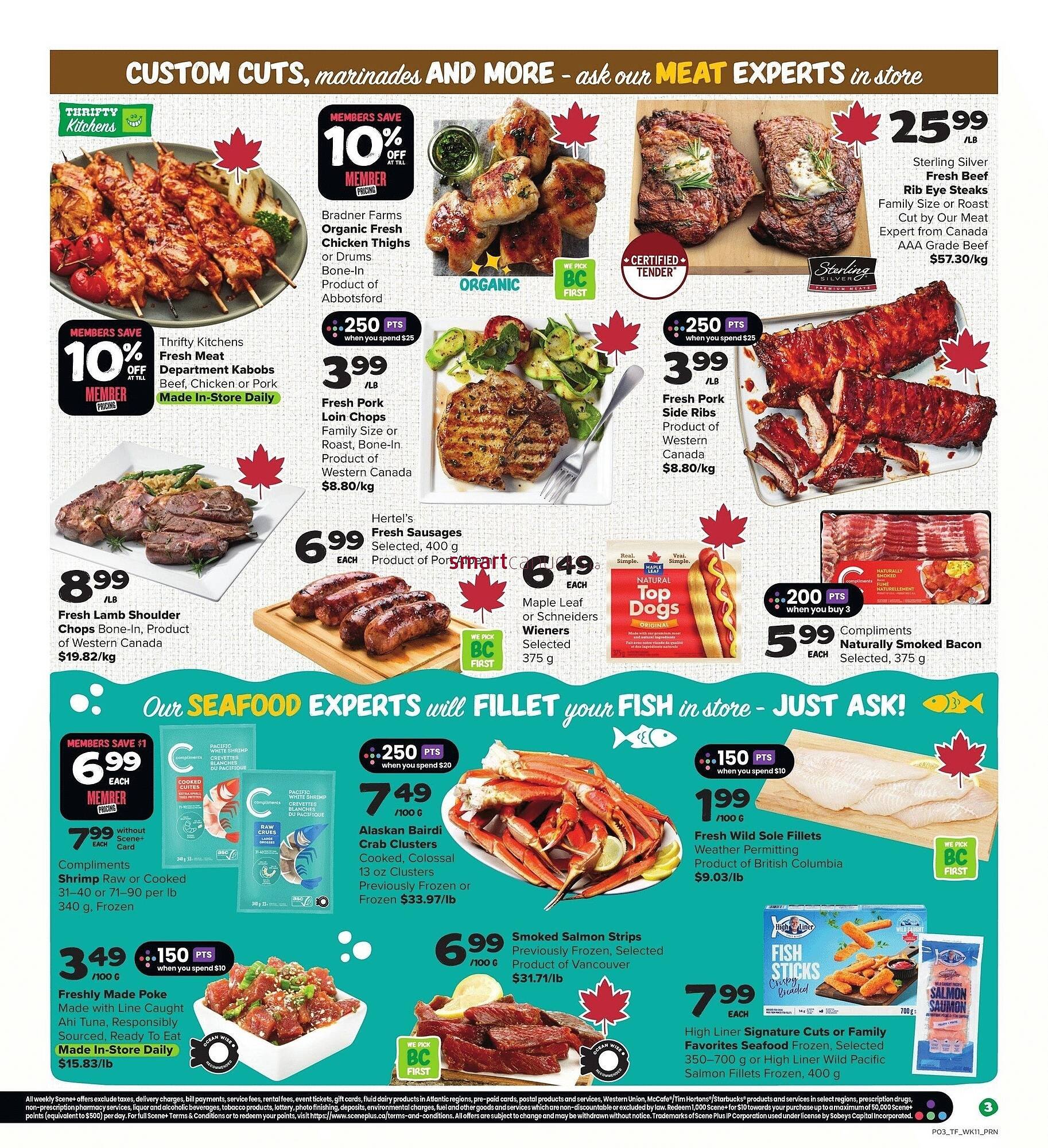 Thrifty Foods flyer
