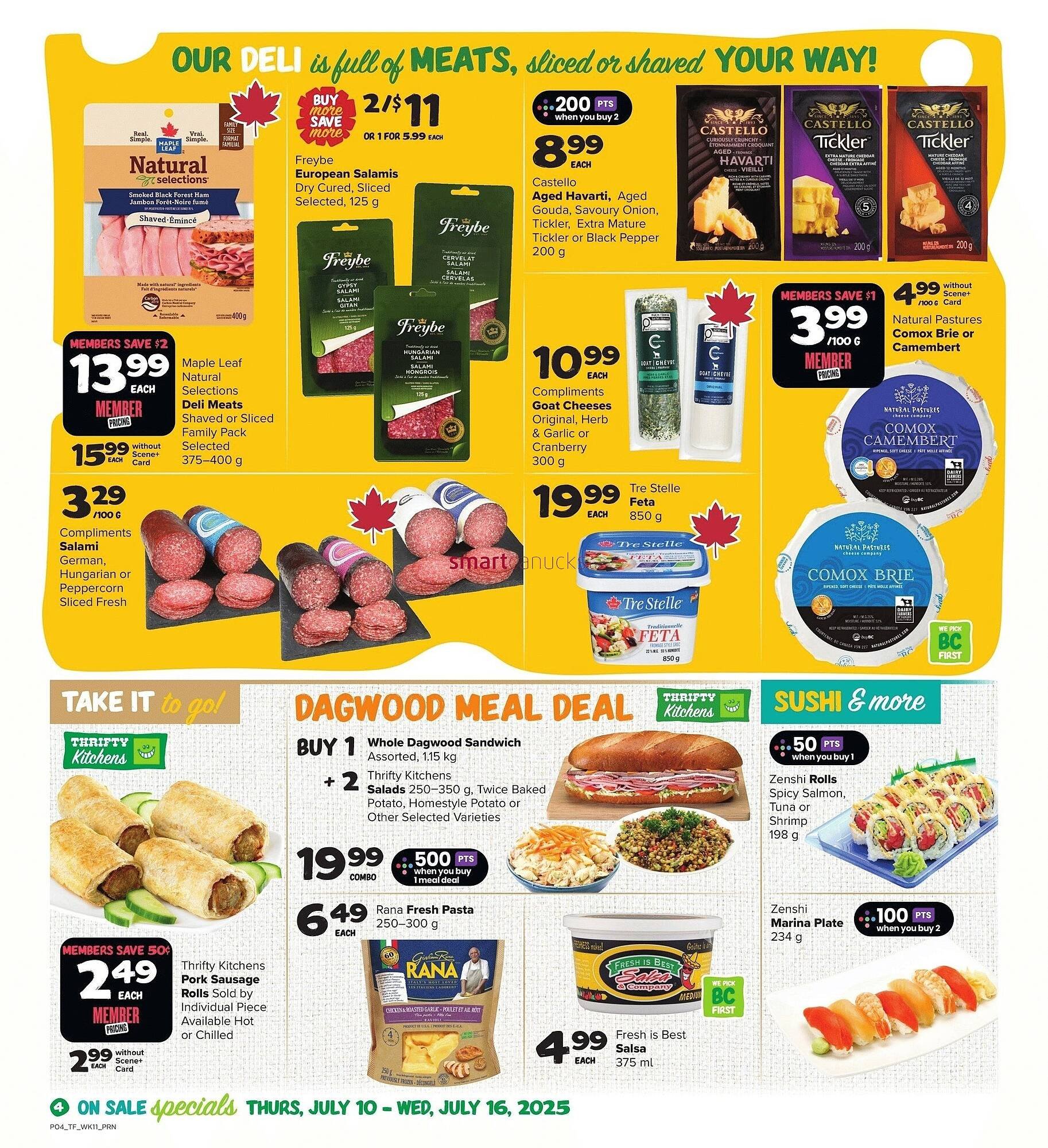 Thrifty Foods flyer