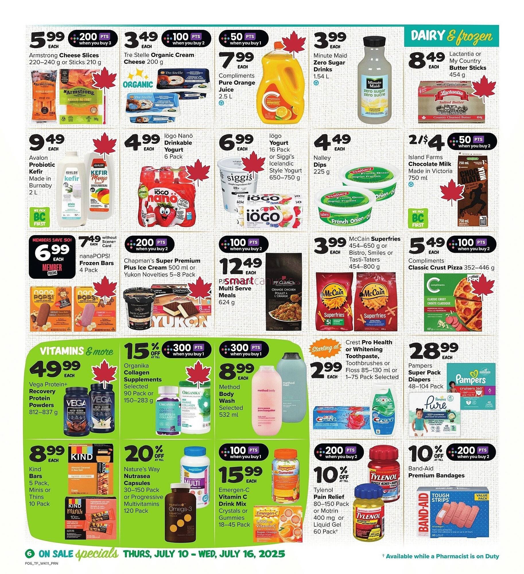 Thrifty Foods flyer