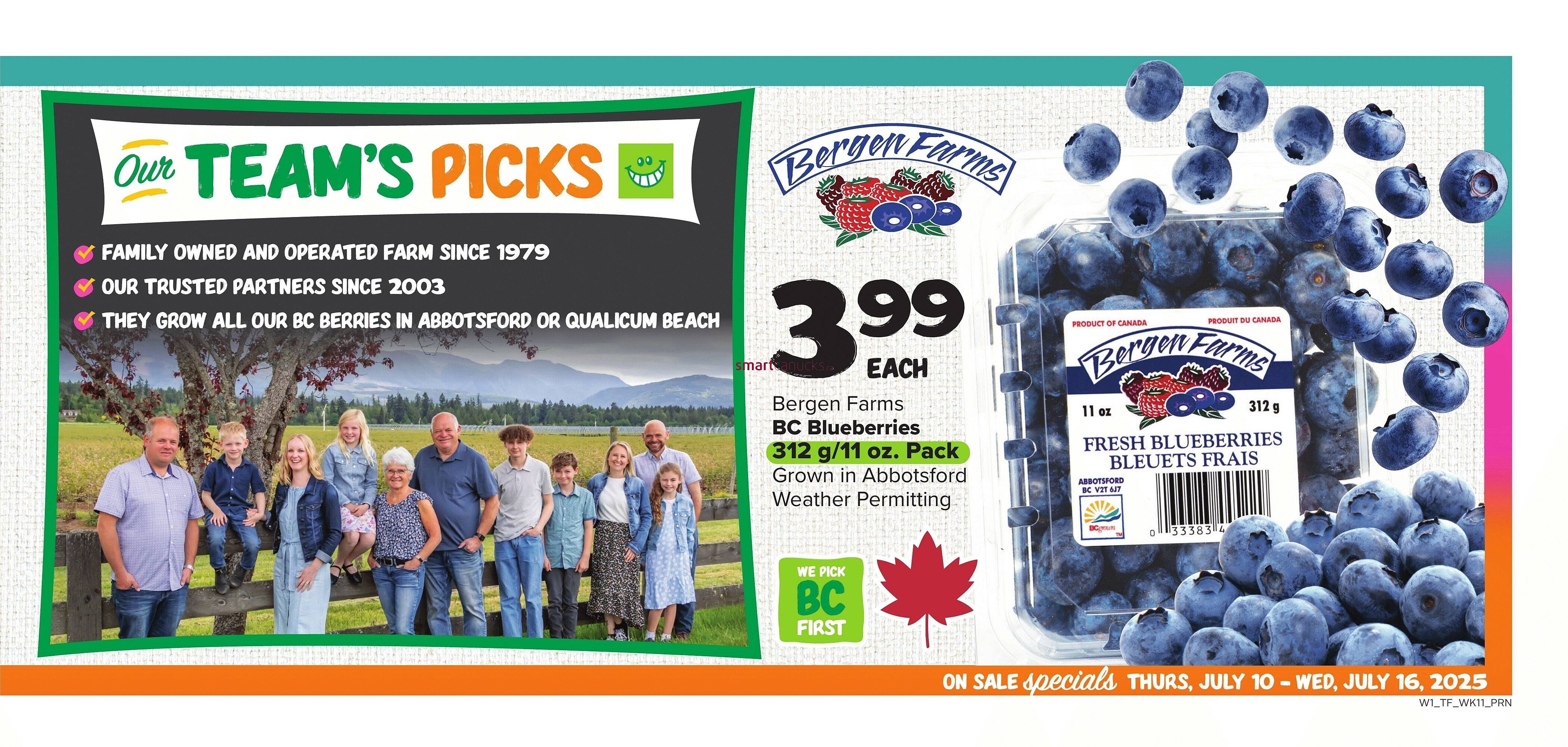 Thrifty Foods flyer