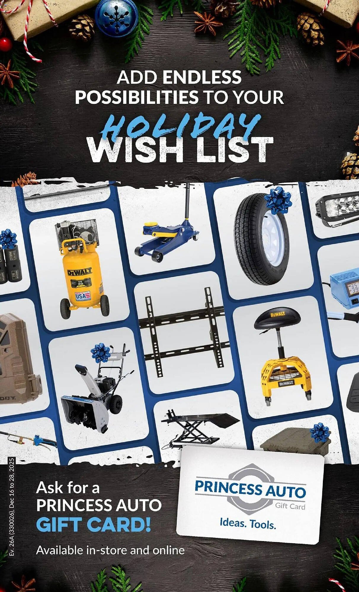 Princess Auto flyer (2025-12-16 - 2025-12-28) | 32