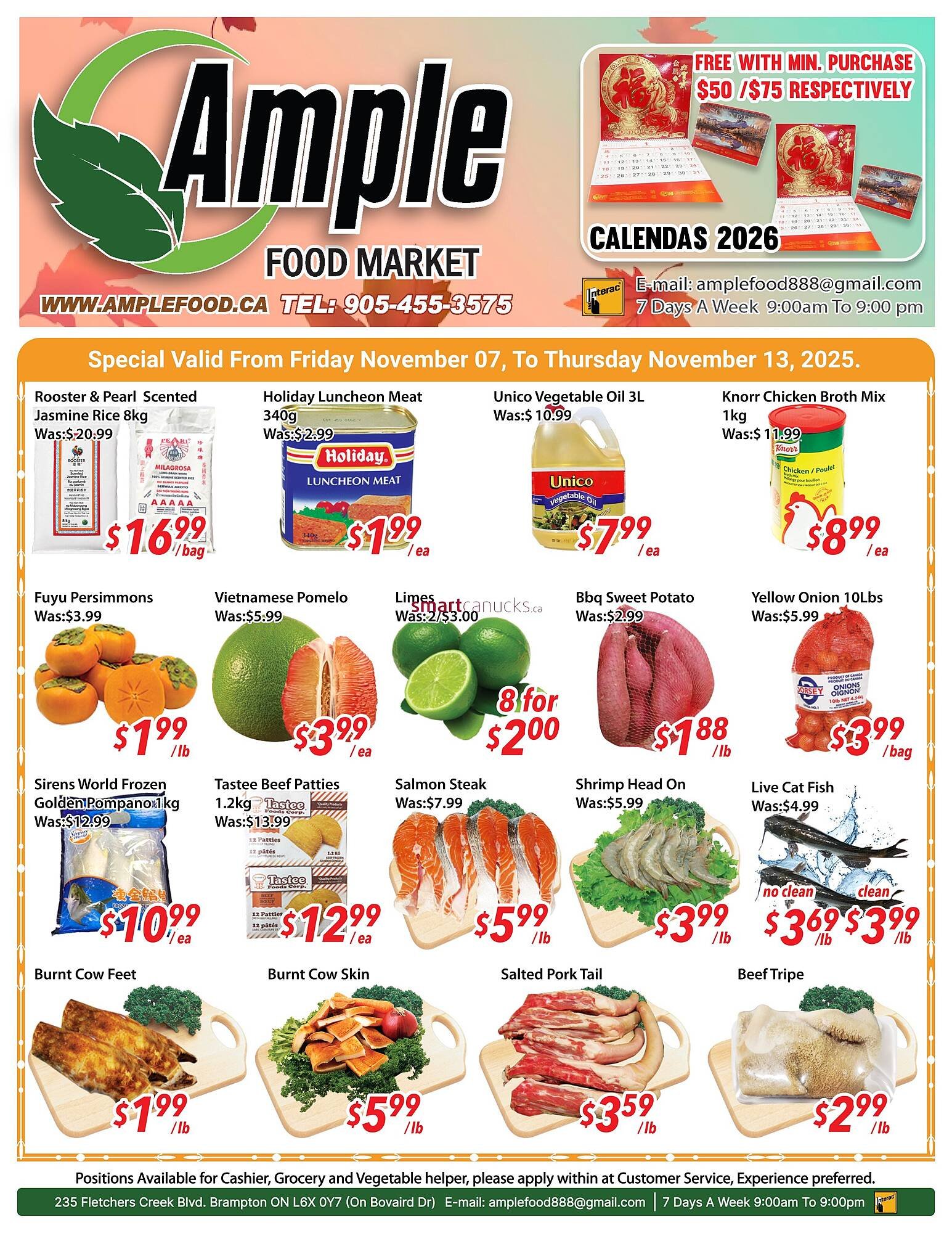 Ample Food Market flyer