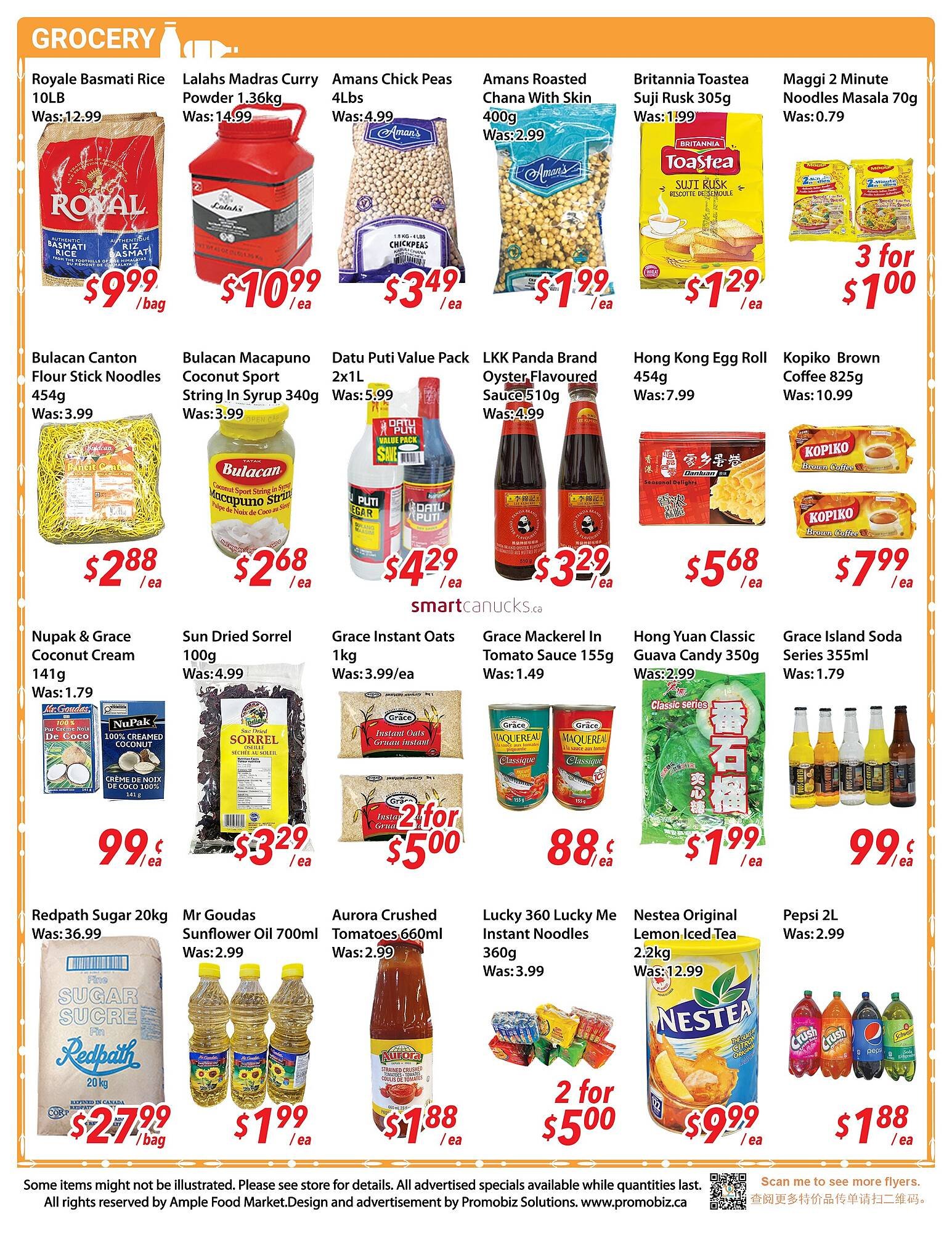 Ample Food Market flyer