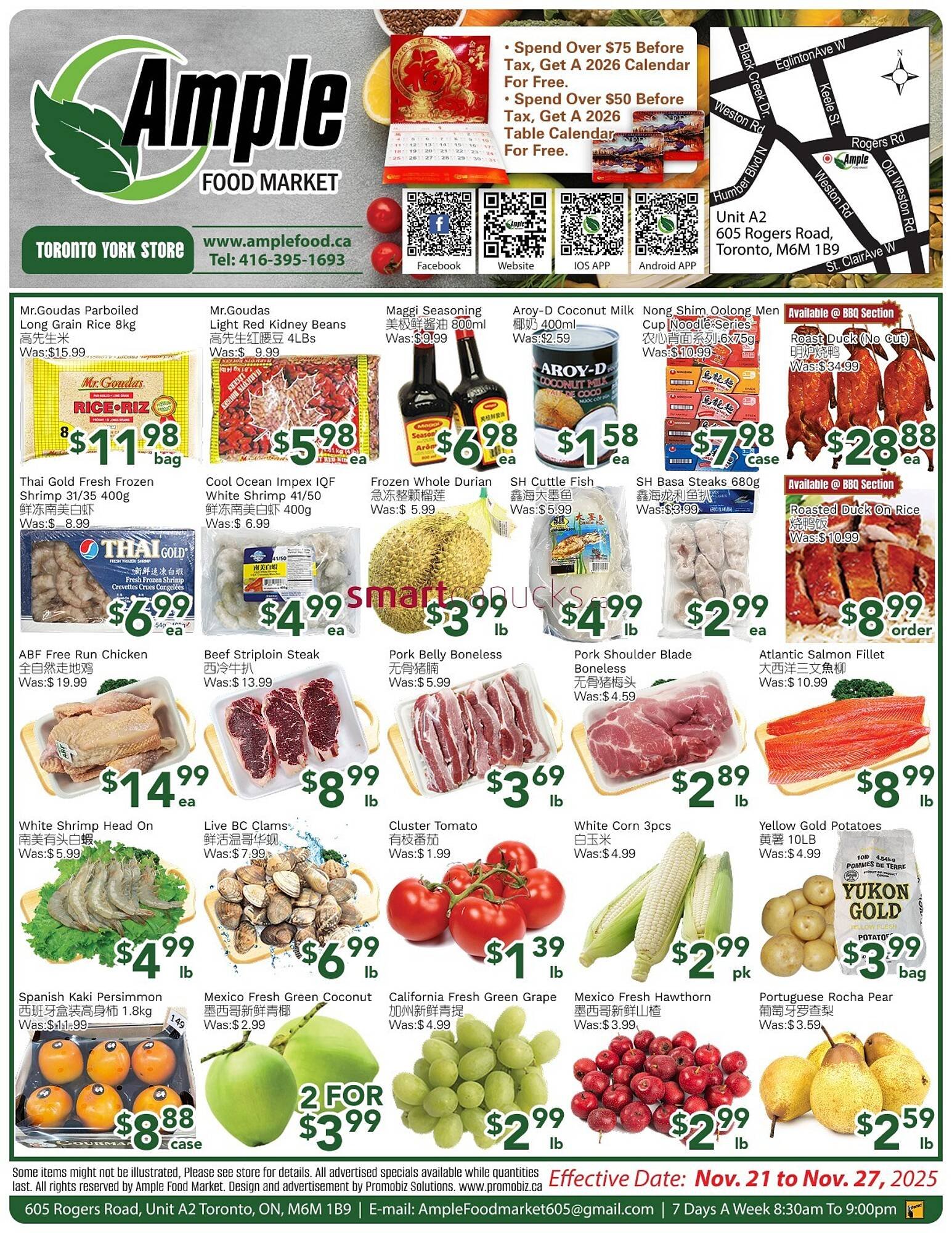 Ample Food Market flyer