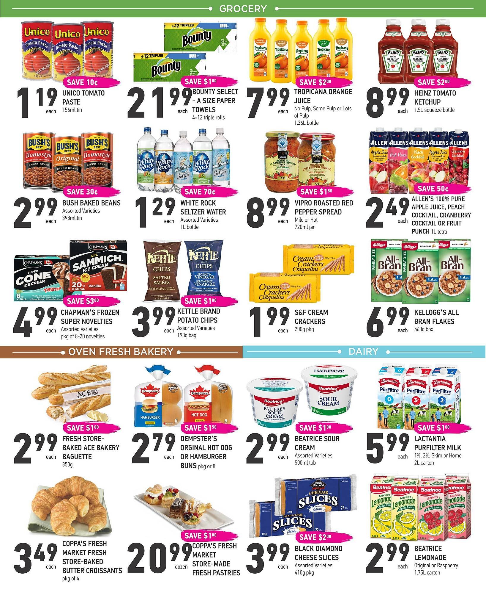 Coppa's Fresh Market flyer