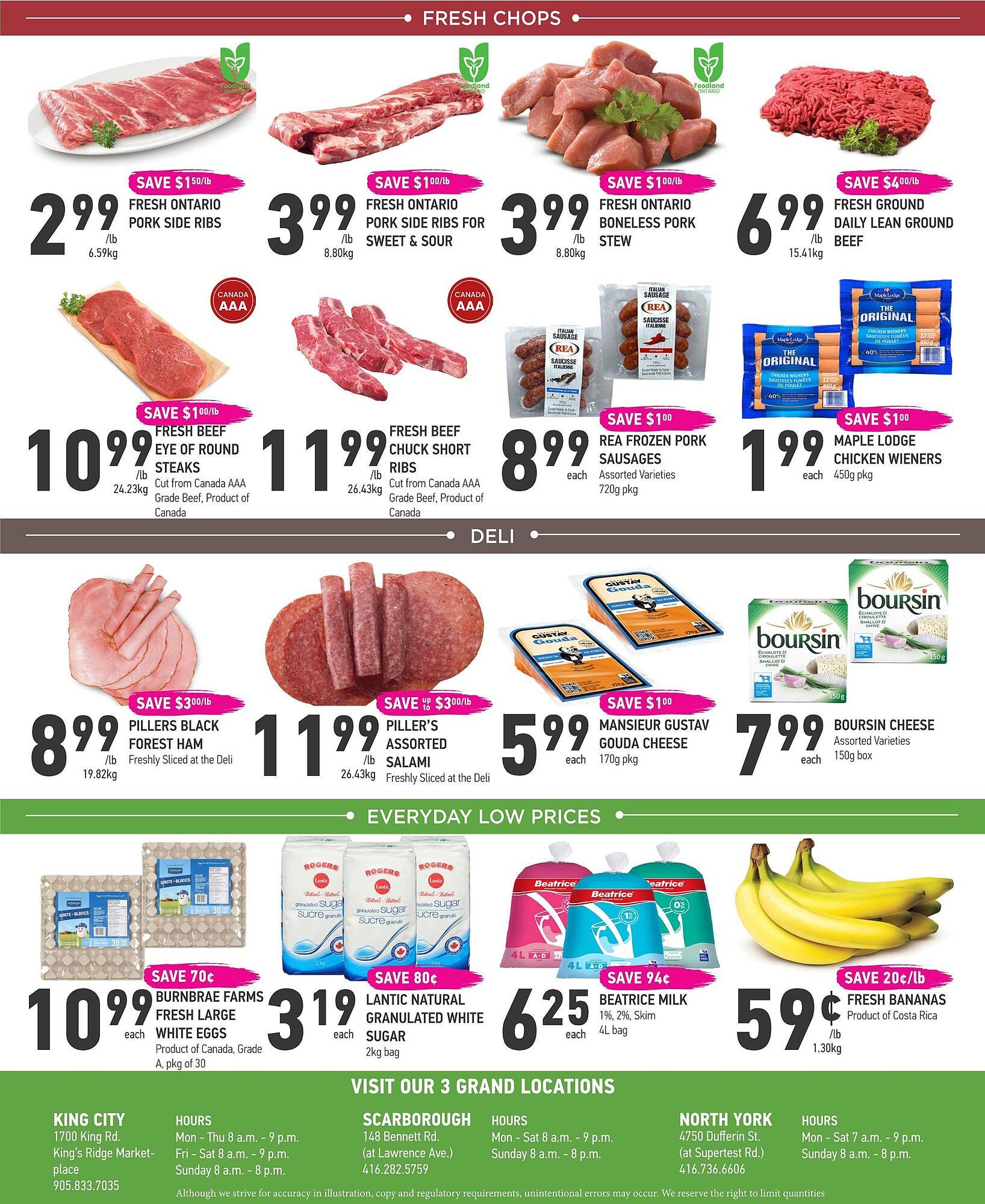 Coppa's Fresh Market flyer