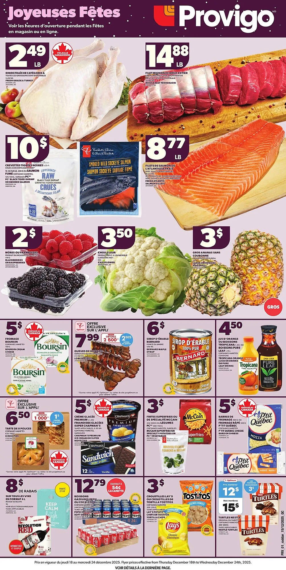 Provigo flyer (2025-12-18 - 2025-12-24) | 2