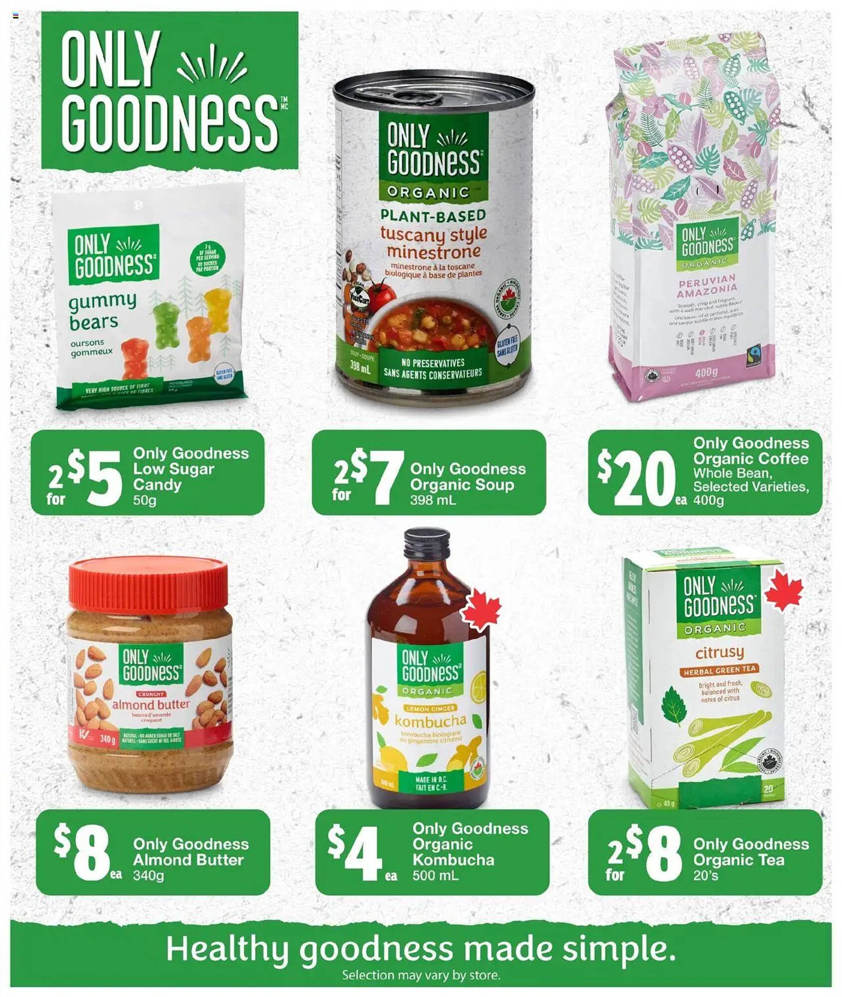 Quality Foods flyer
