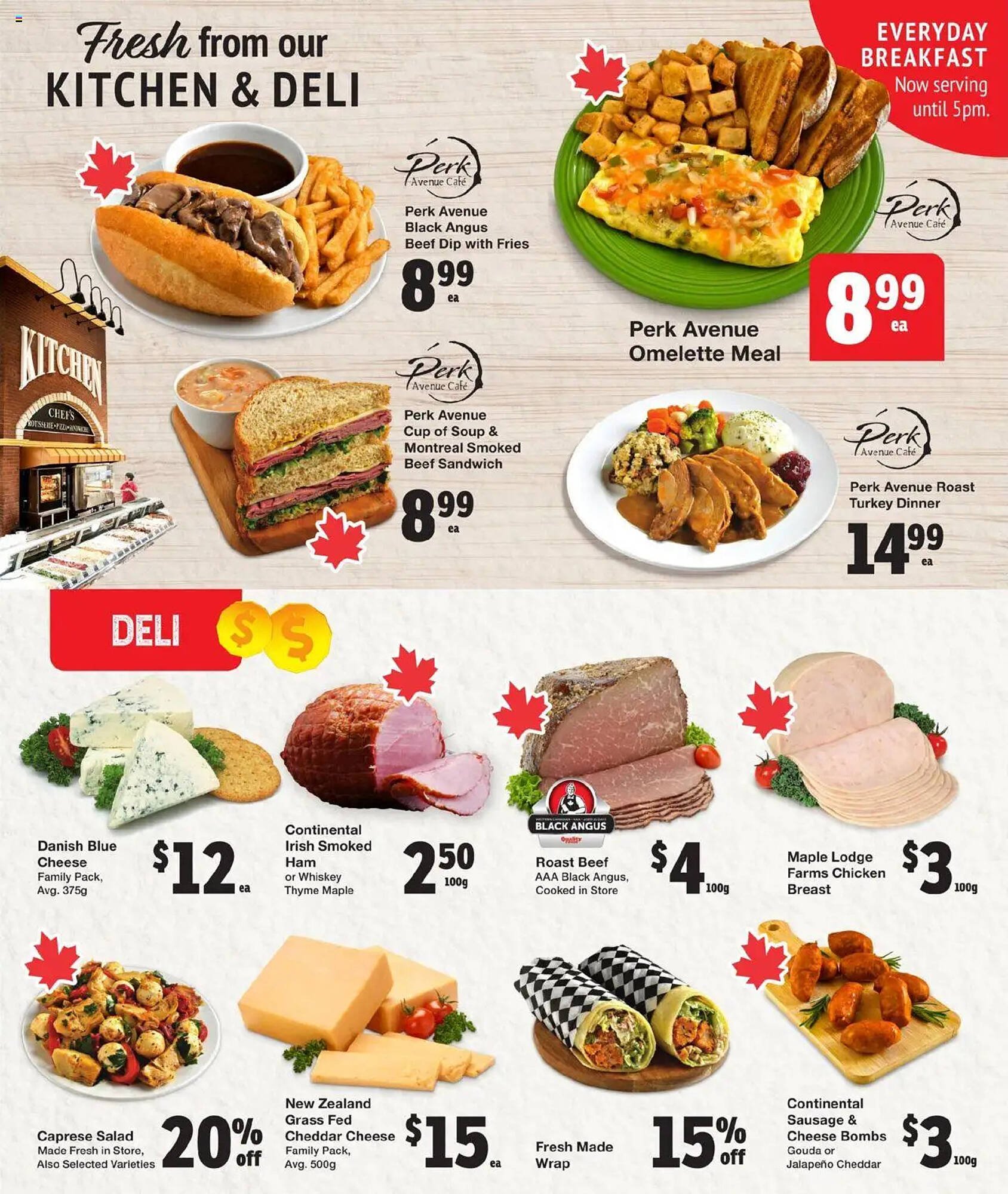 Quality Foods flyer