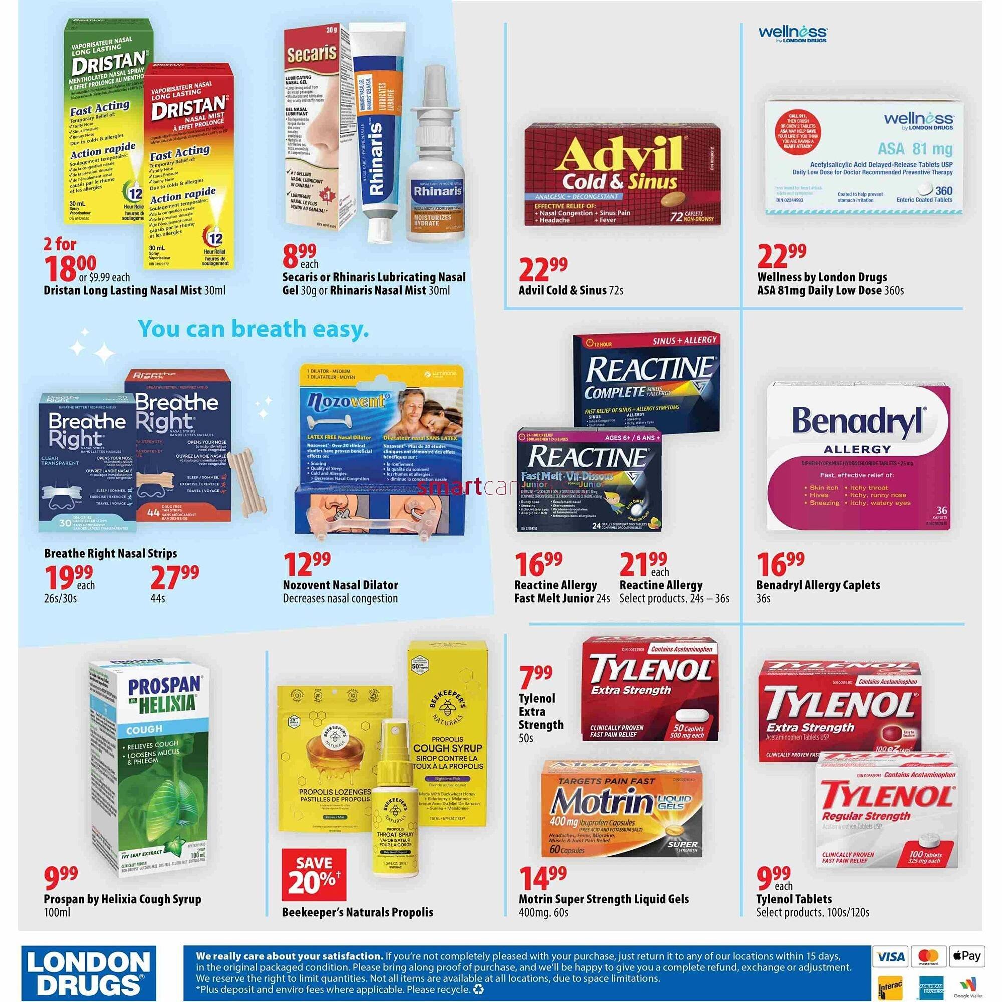 London Drugs flyer