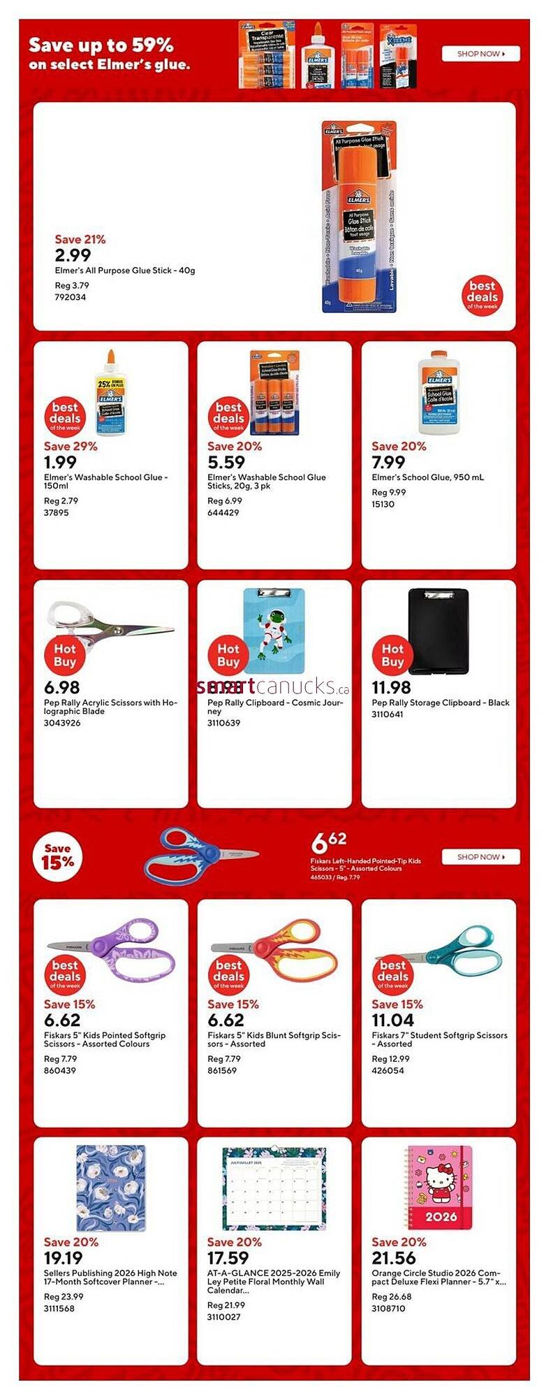 Staples flyer