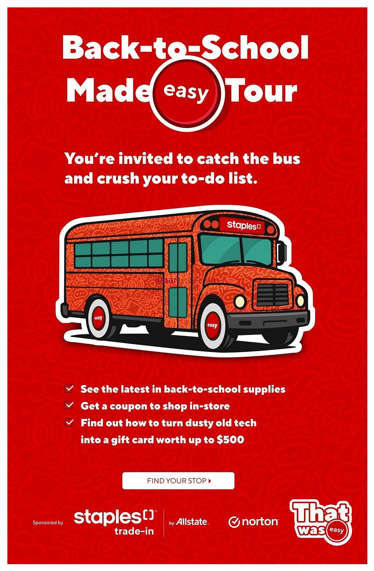 Staples flyer