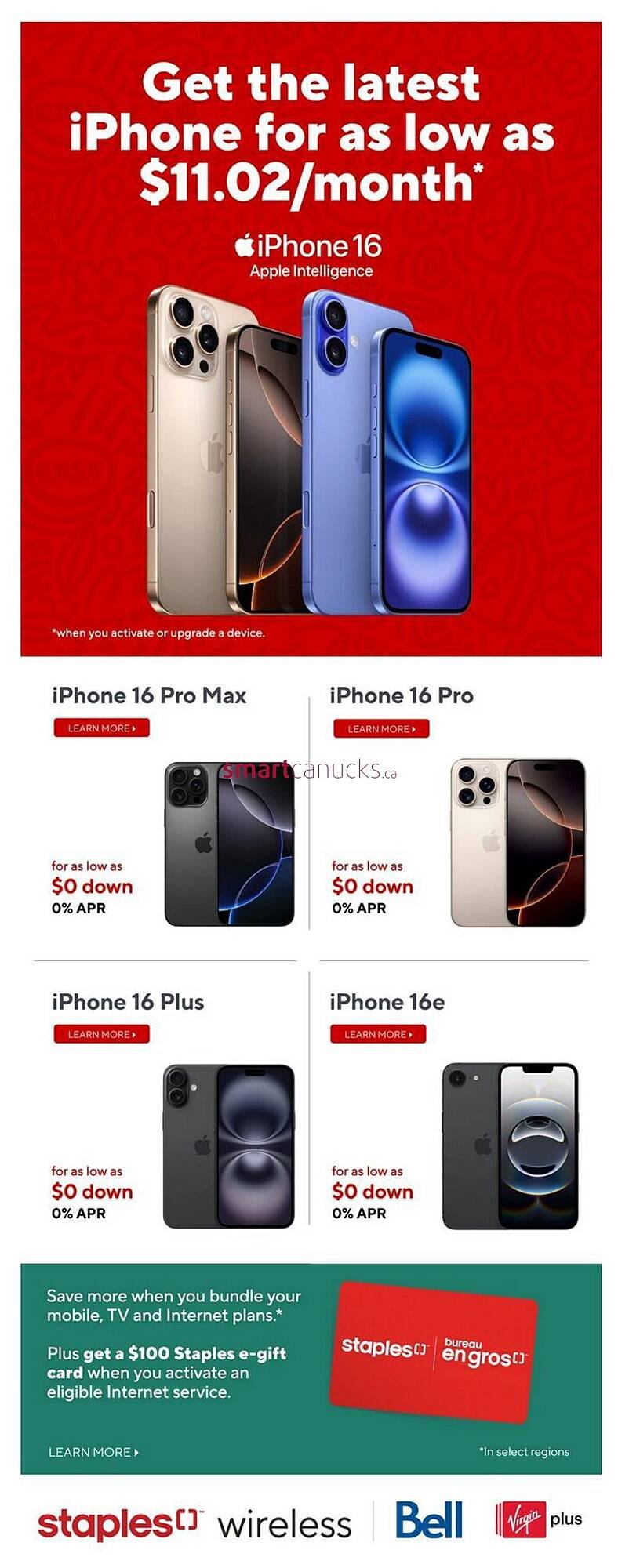 Staples flyer