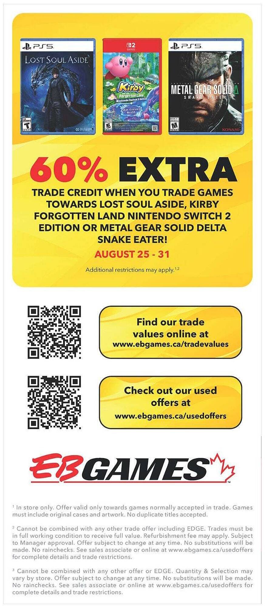 GameStop flyer