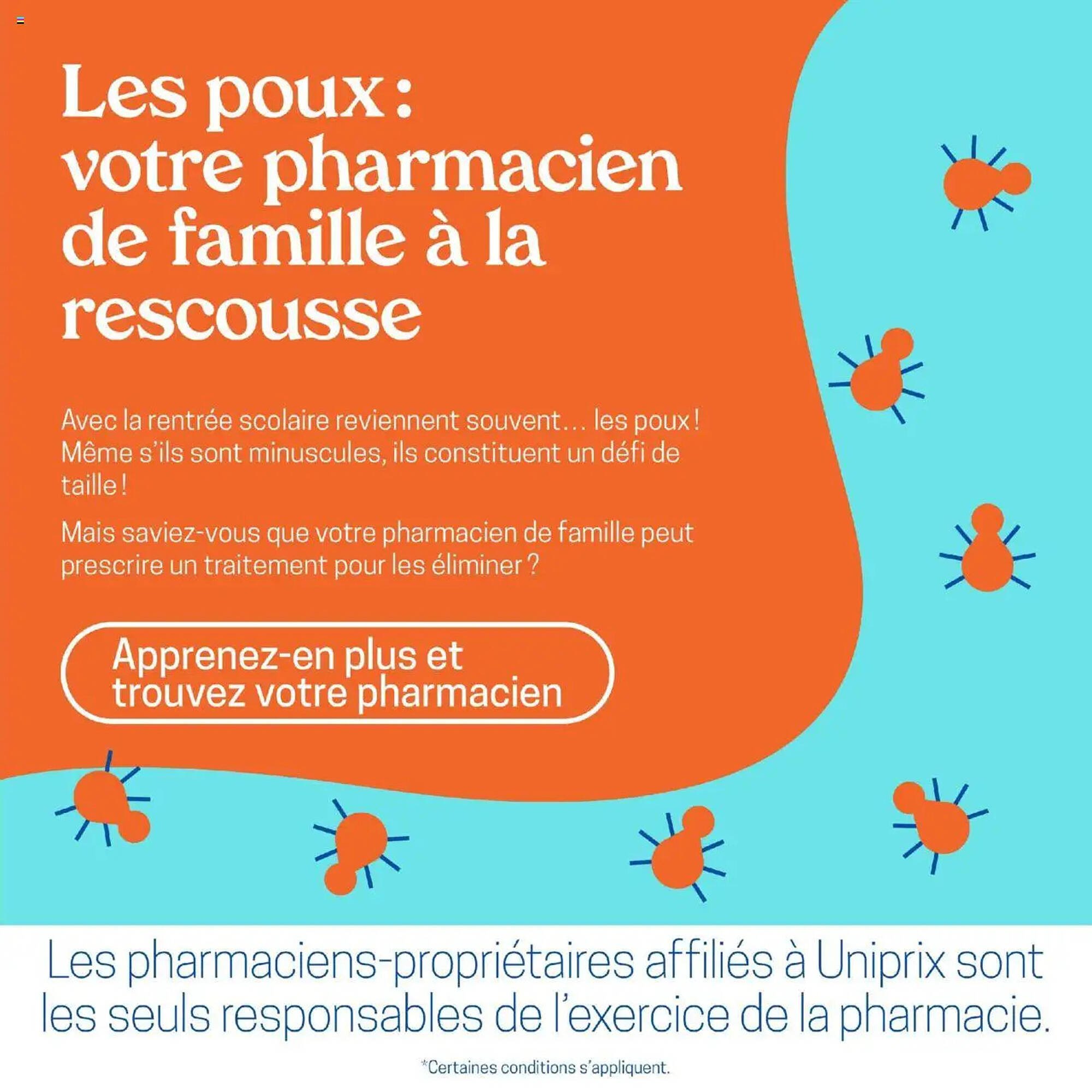 Uniprix flyer