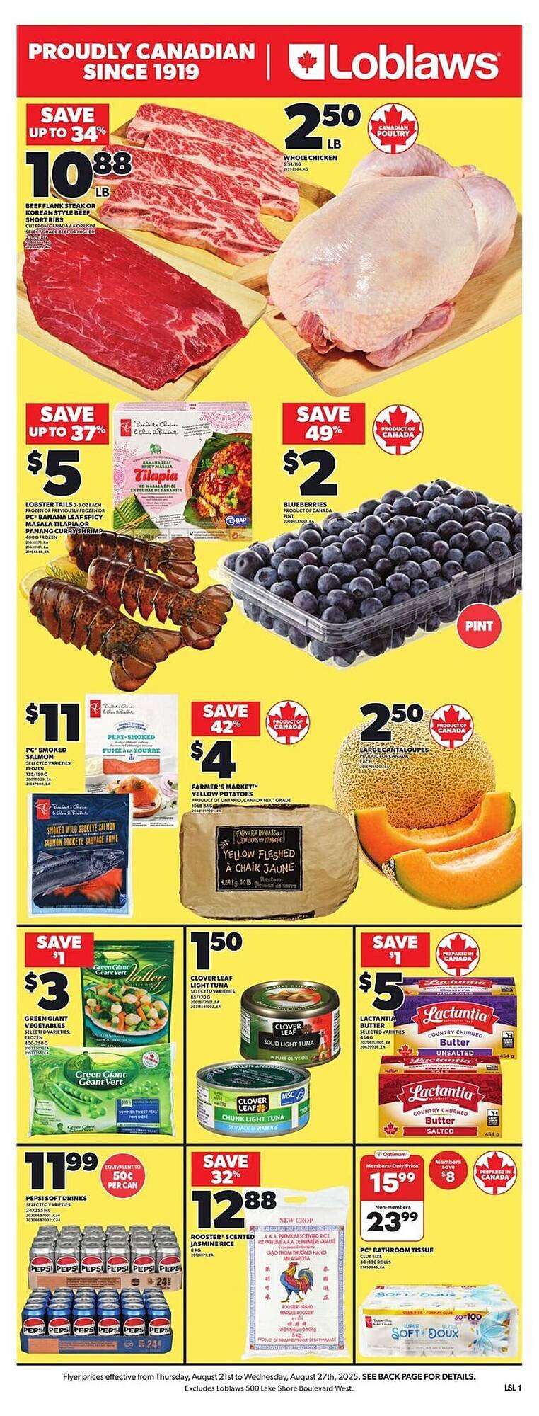 Loblaws flyer (2025-08-21 - 2025-08-28) | 1