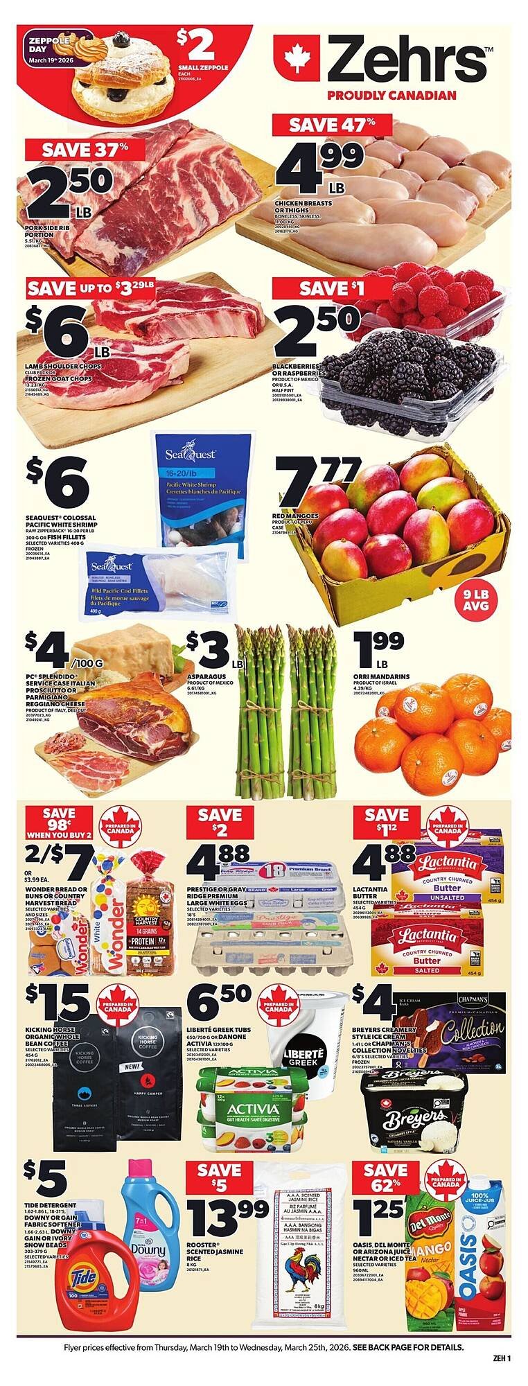 Zehrs Markets weekly ad (2026-03-19 - 2026-03-26) | 1