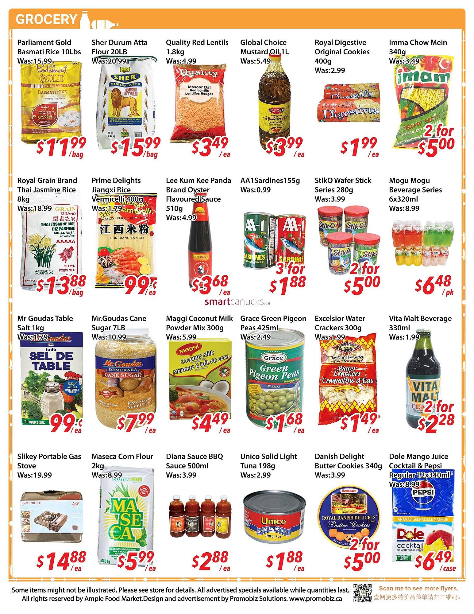Ample Food Market flyer