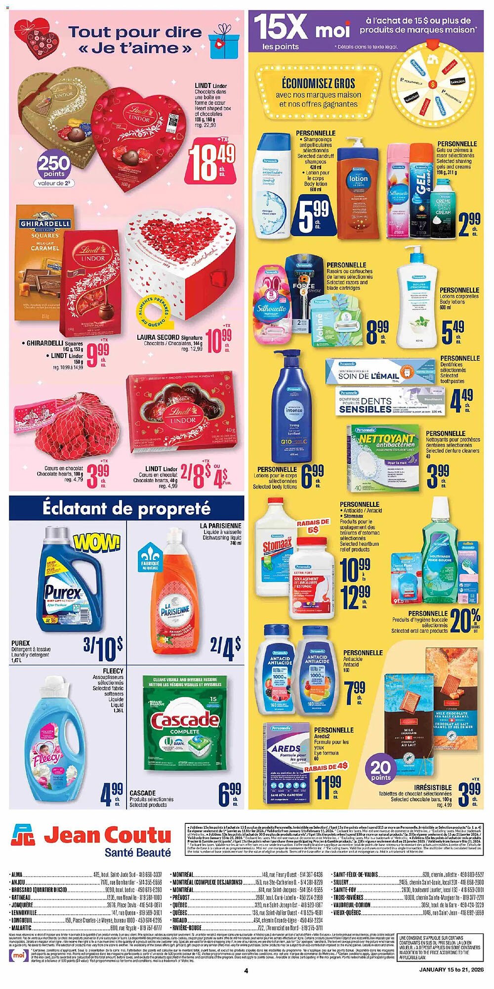Jean Coutu flyer