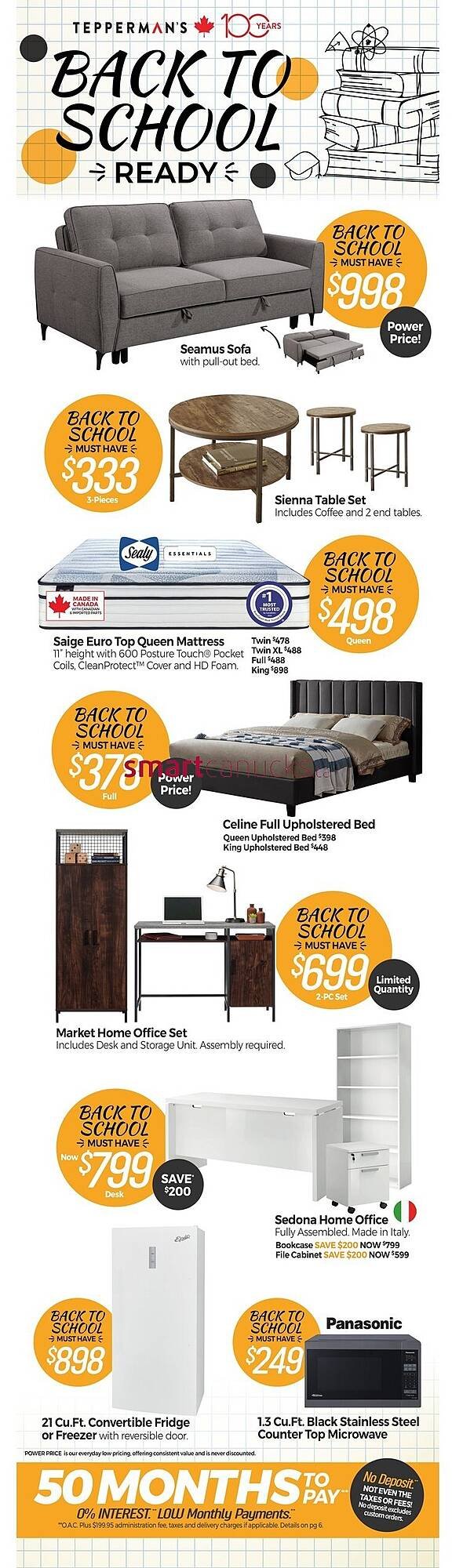 Tepperman's flyer