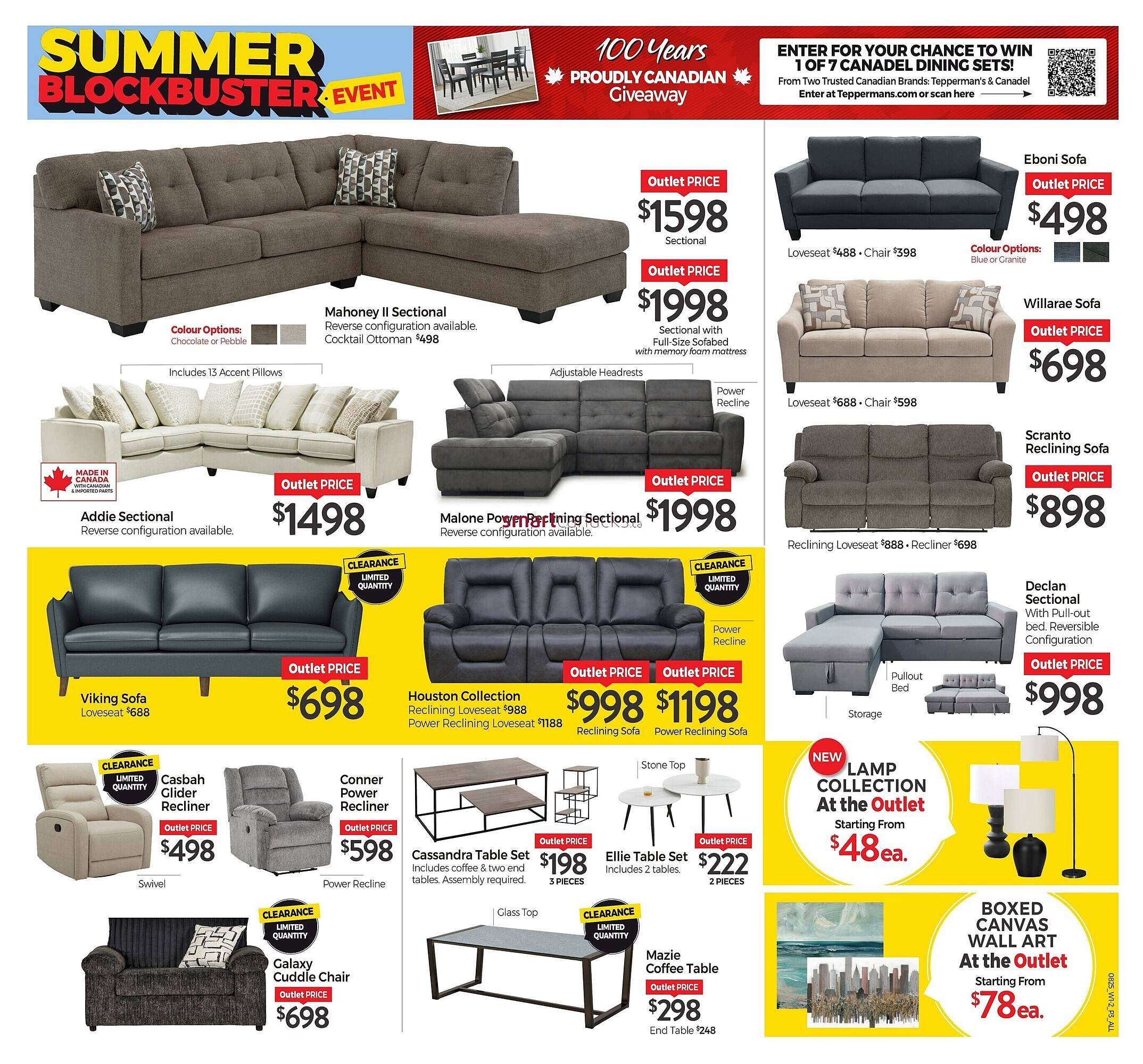 Tepperman's flyer