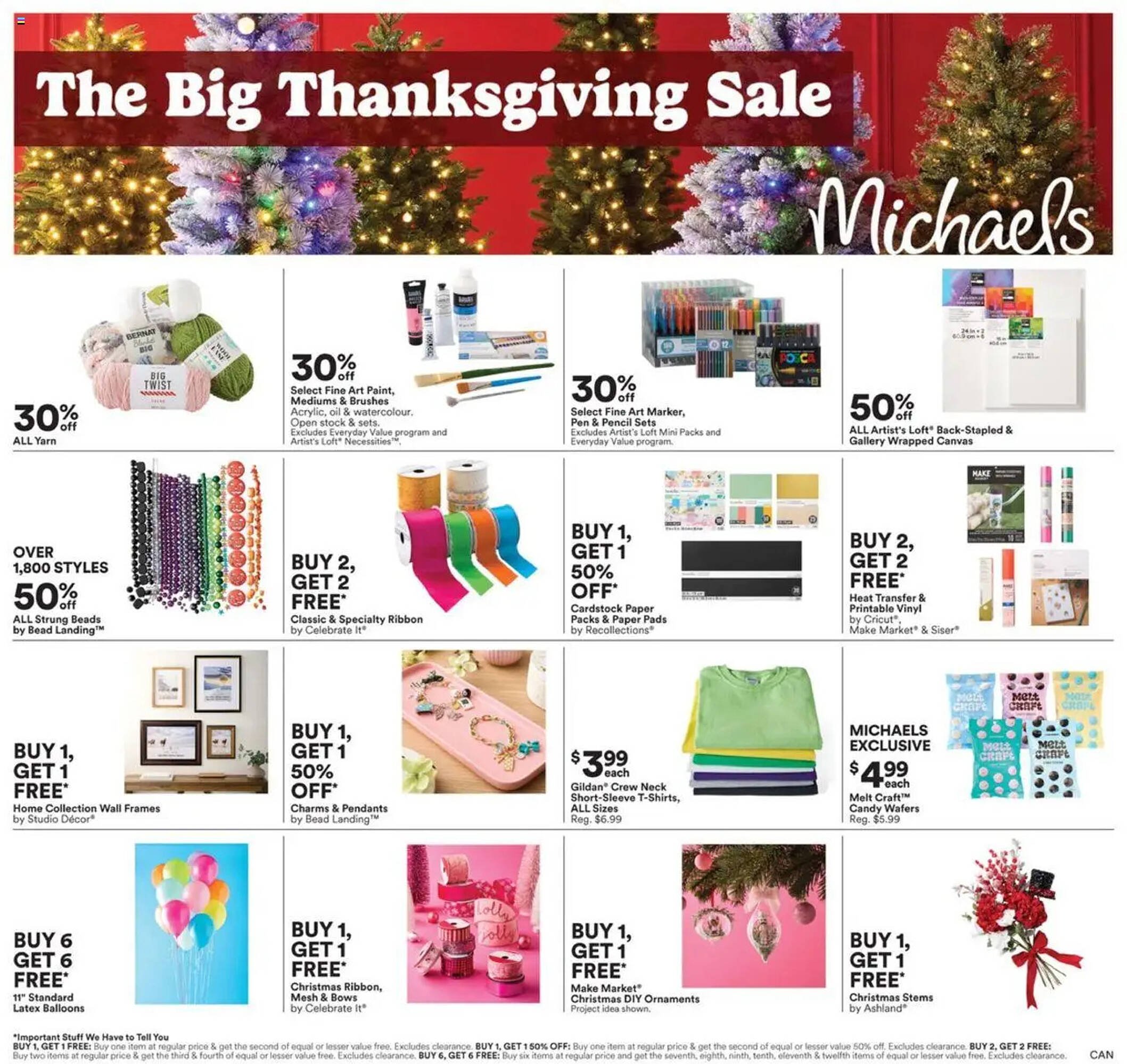 Michaels flyer (2025-10-10 - 2025-10-20) | 1