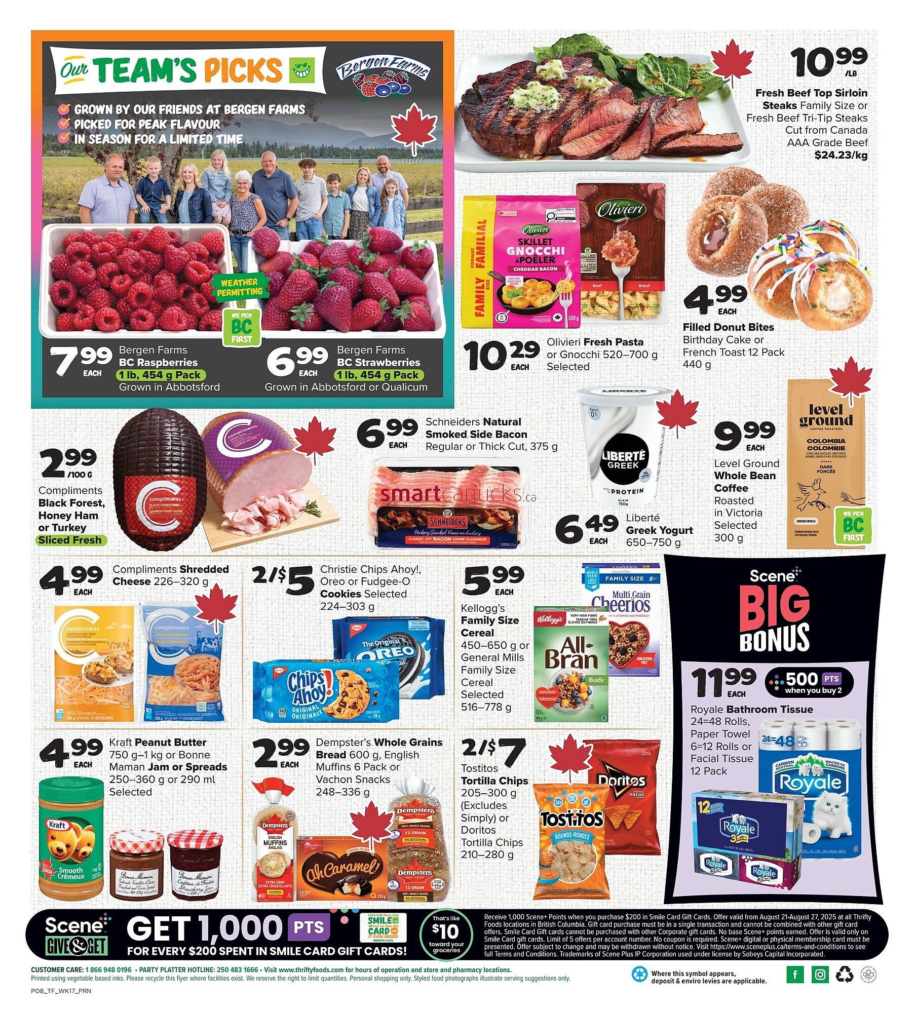 Thrifty Foods flyer