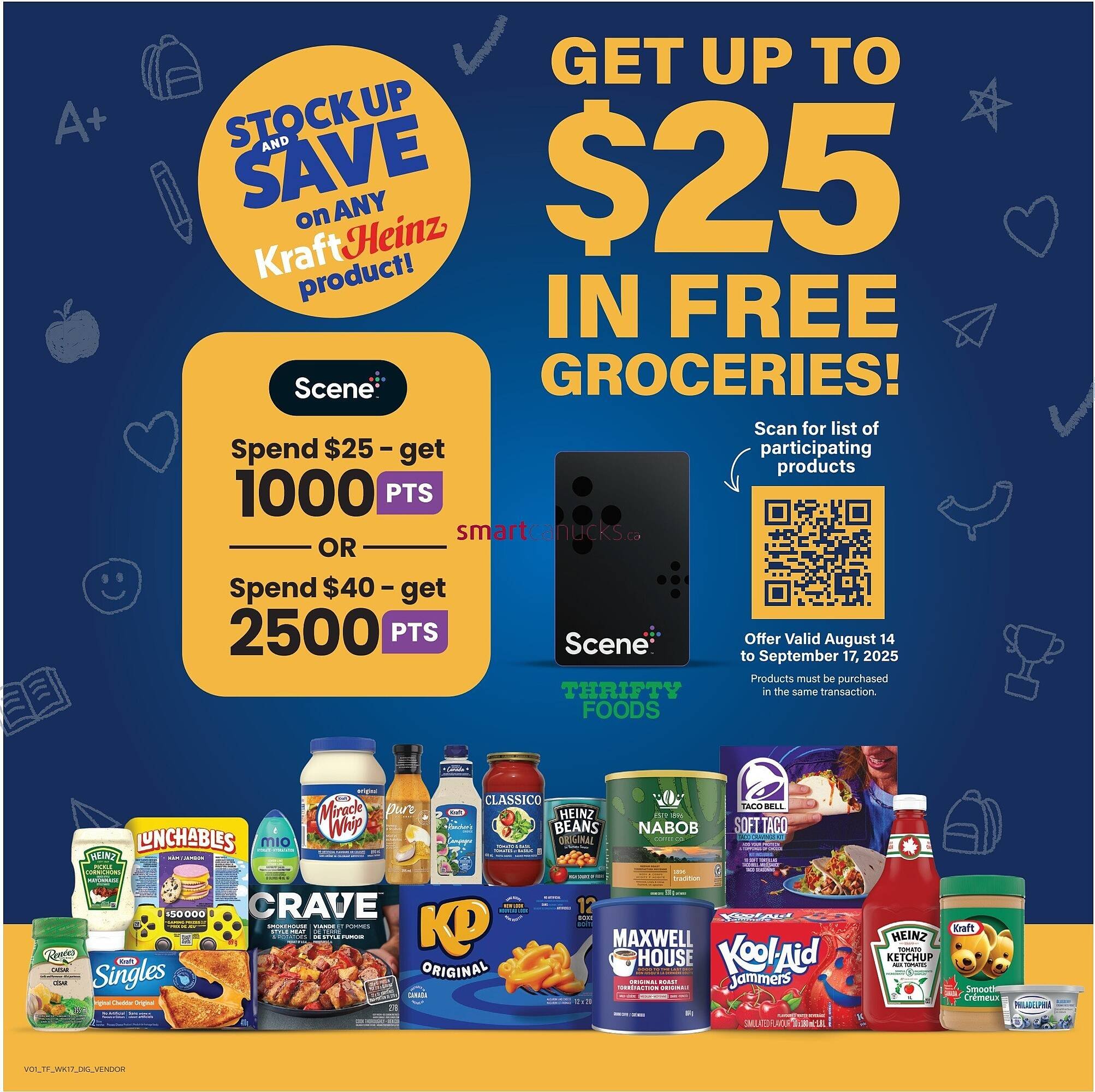 Thrifty Foods flyer