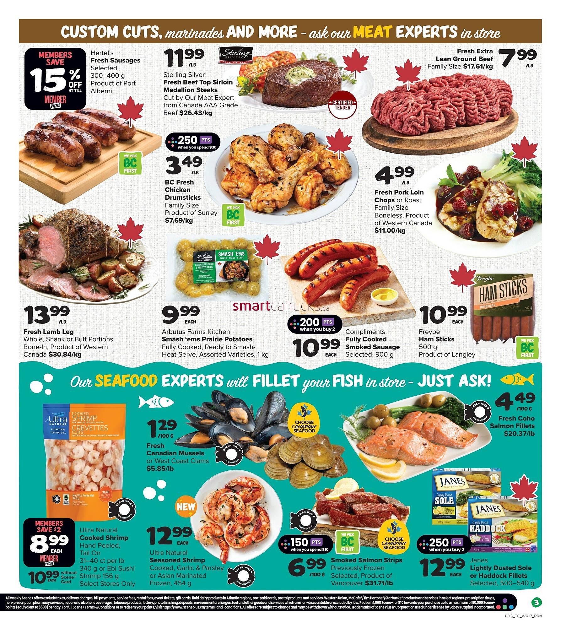Thrifty Foods flyer