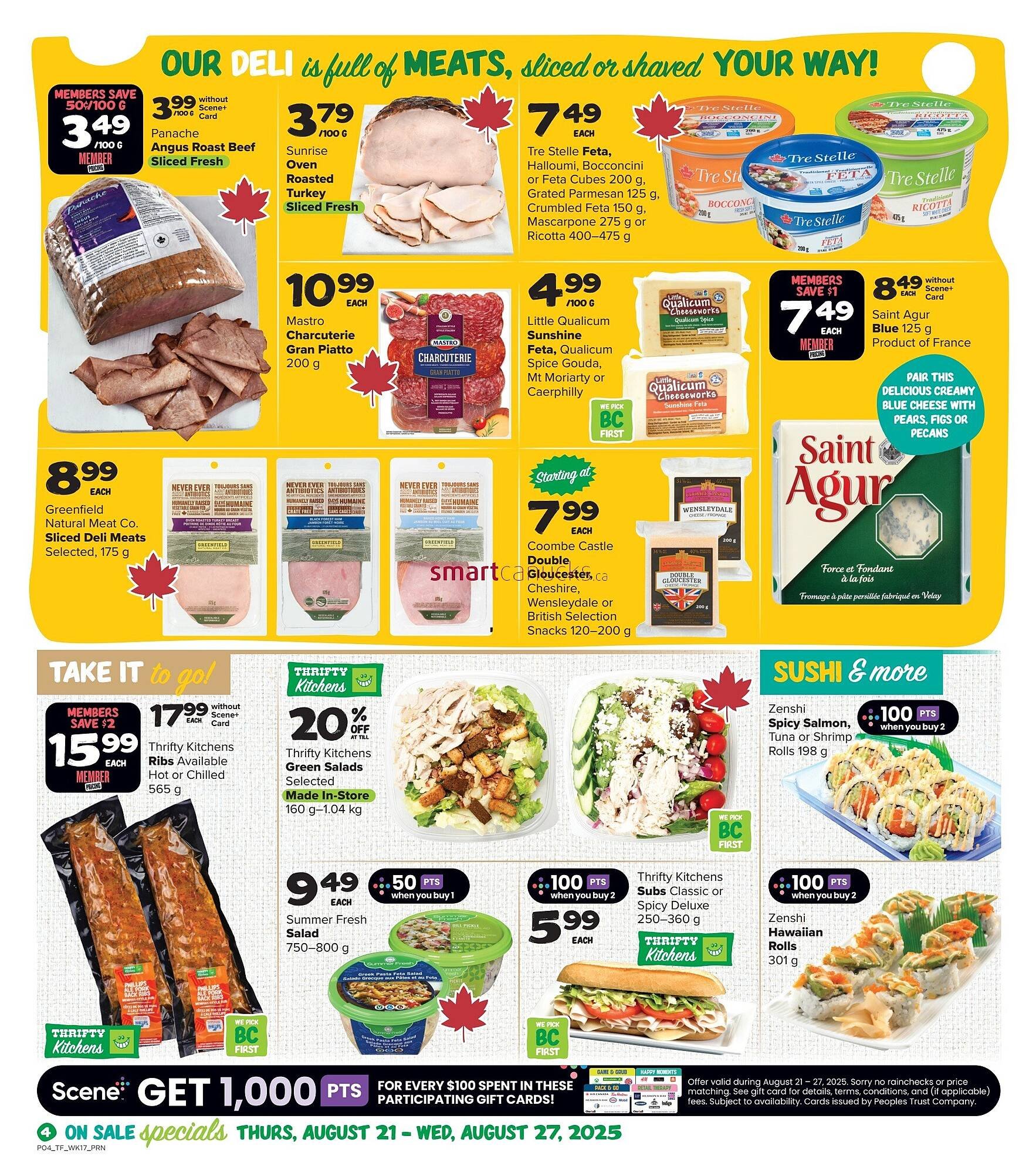 Thrifty Foods flyer