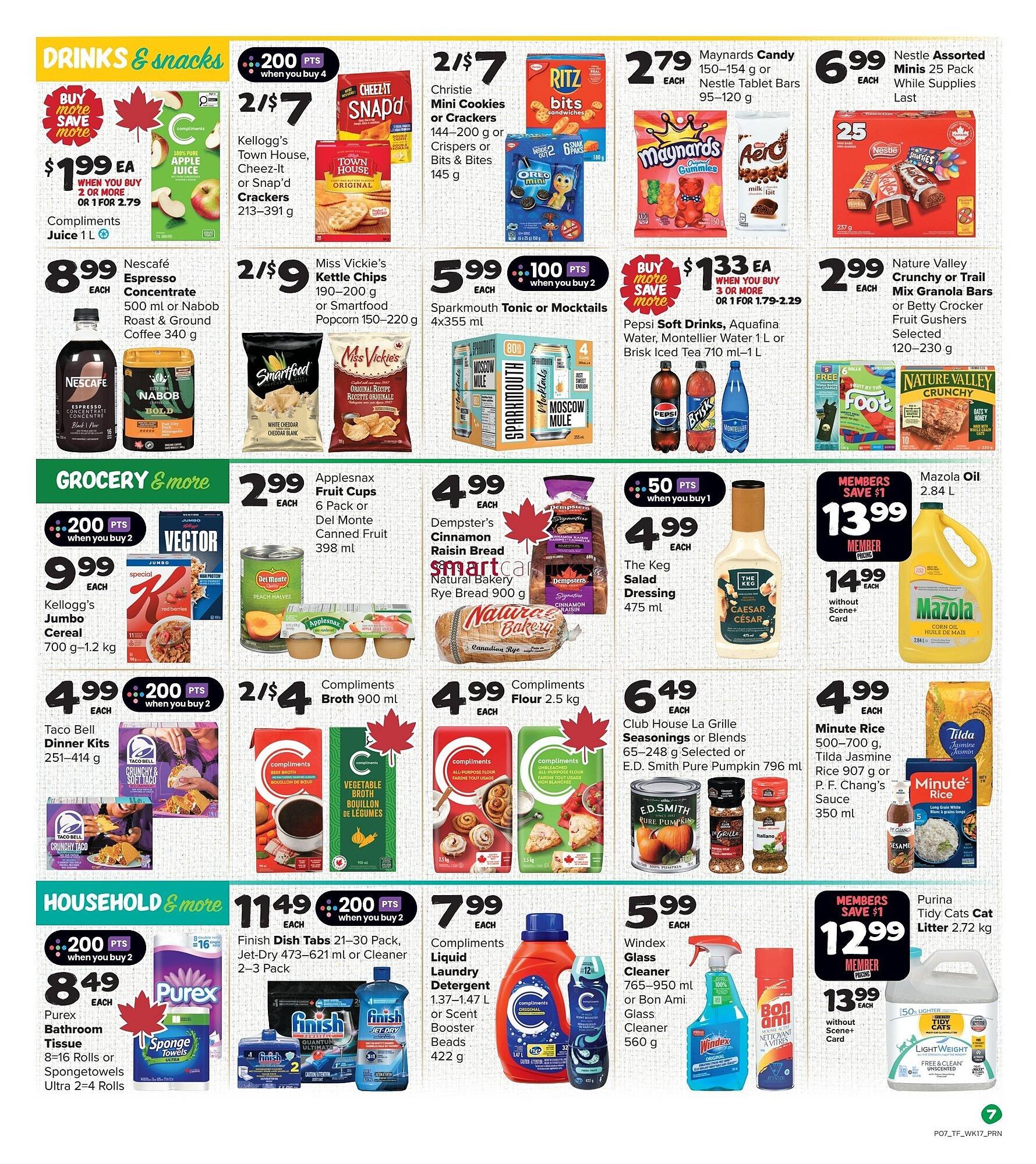 Thrifty Foods flyer