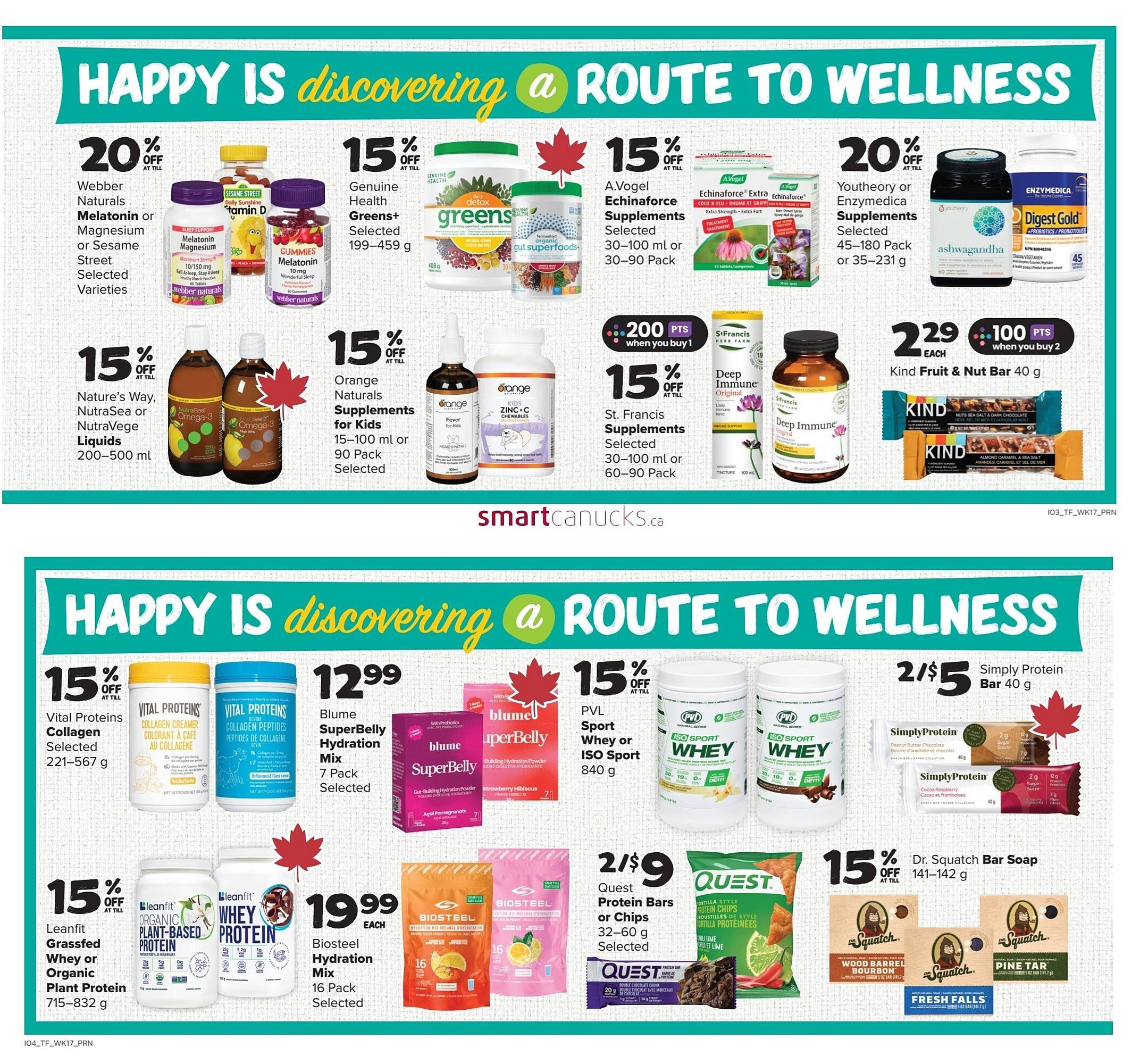 Thrifty Foods flyer