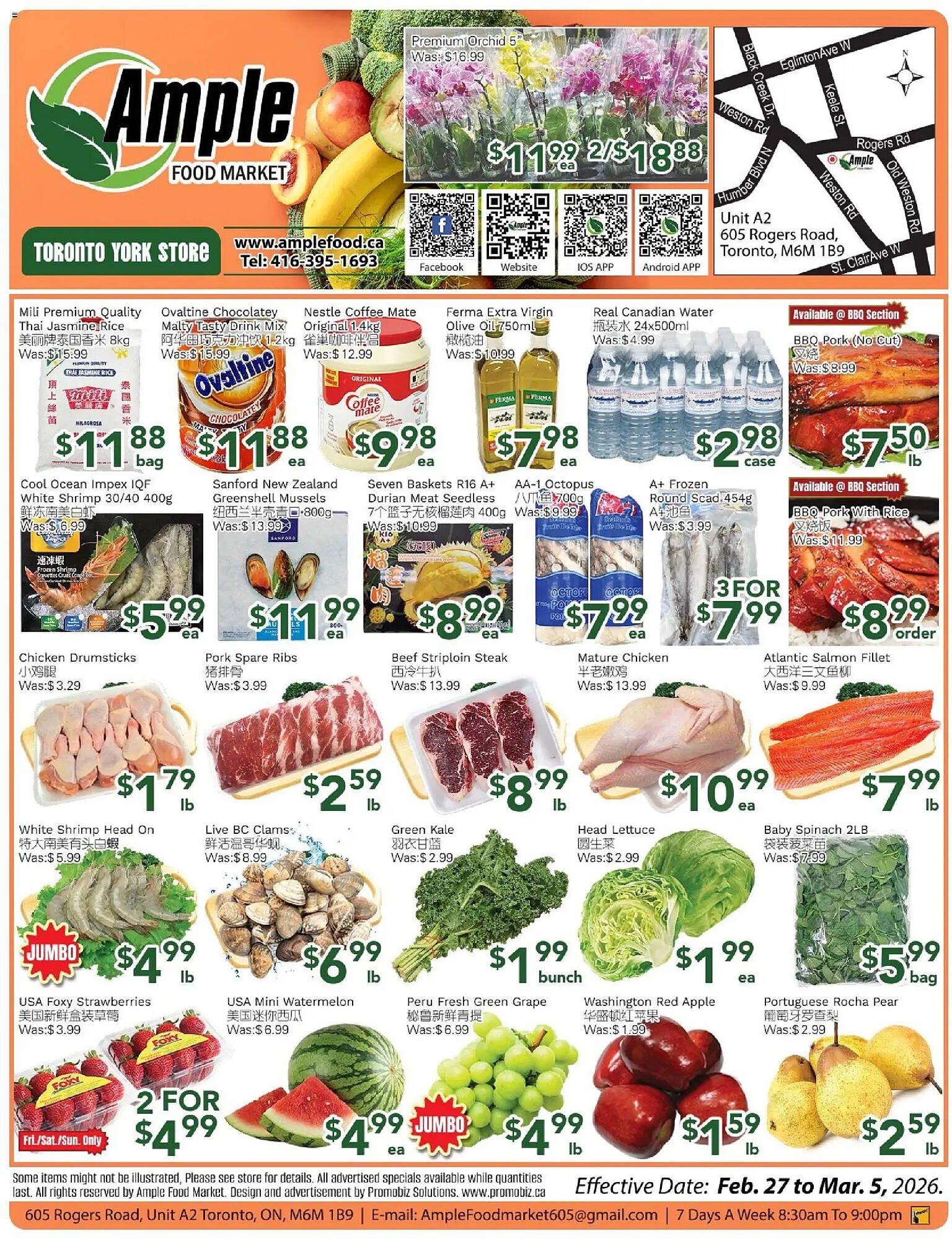 Ample Food Market flyer (2026-02-27 - 2026-03-05) | 1