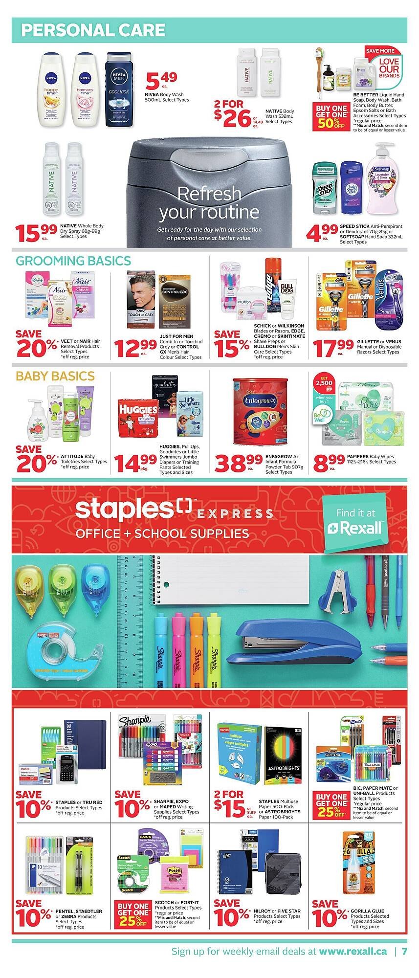 Rexall flyer