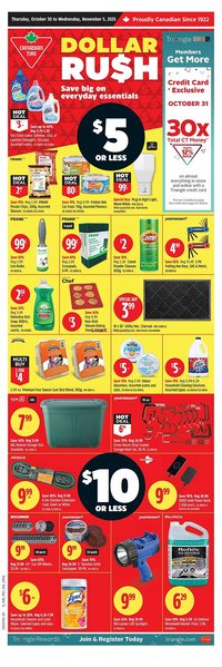 Canadian Tire flyer (2025-10-30 - 2025-11-05)