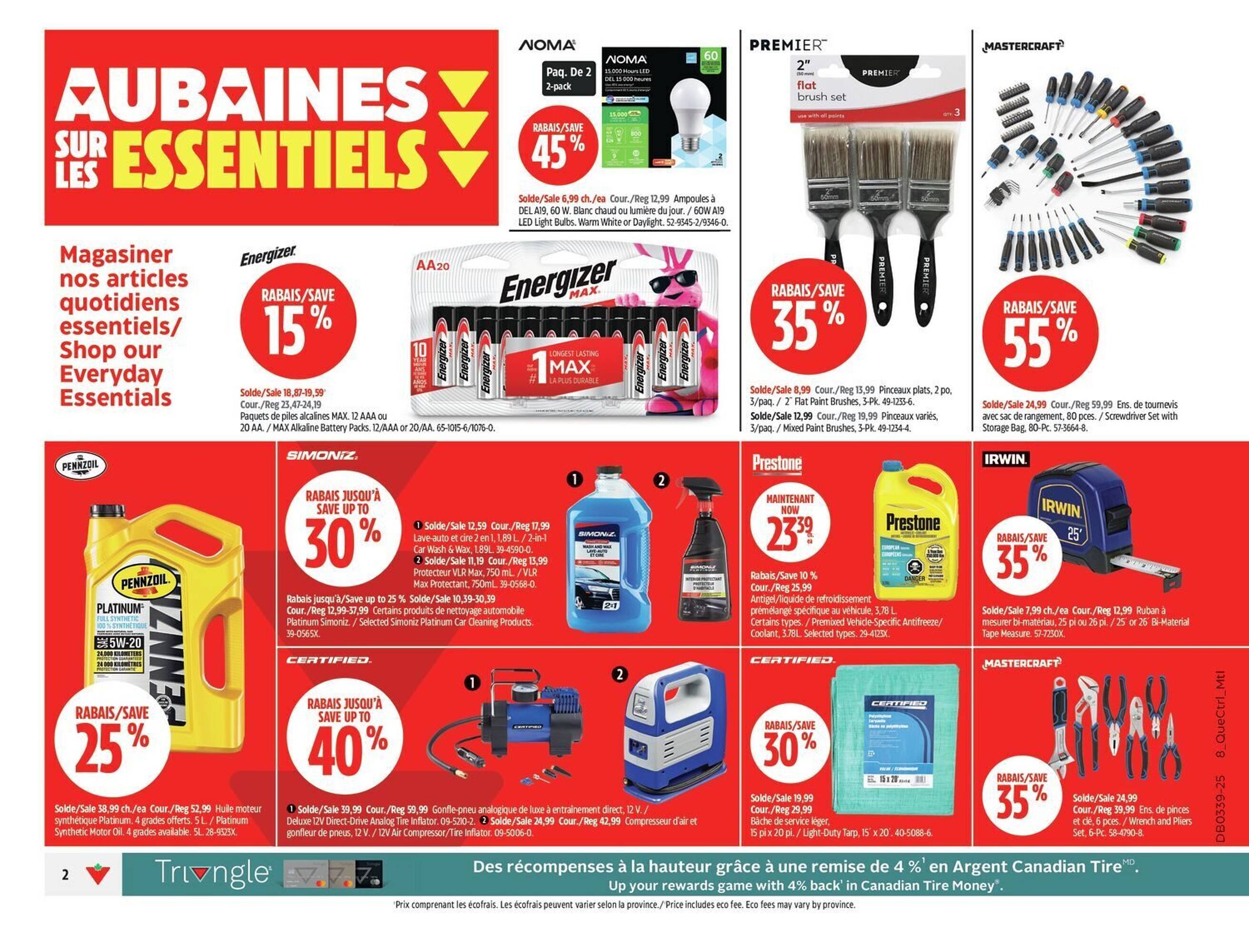 Canadian Tire flyer