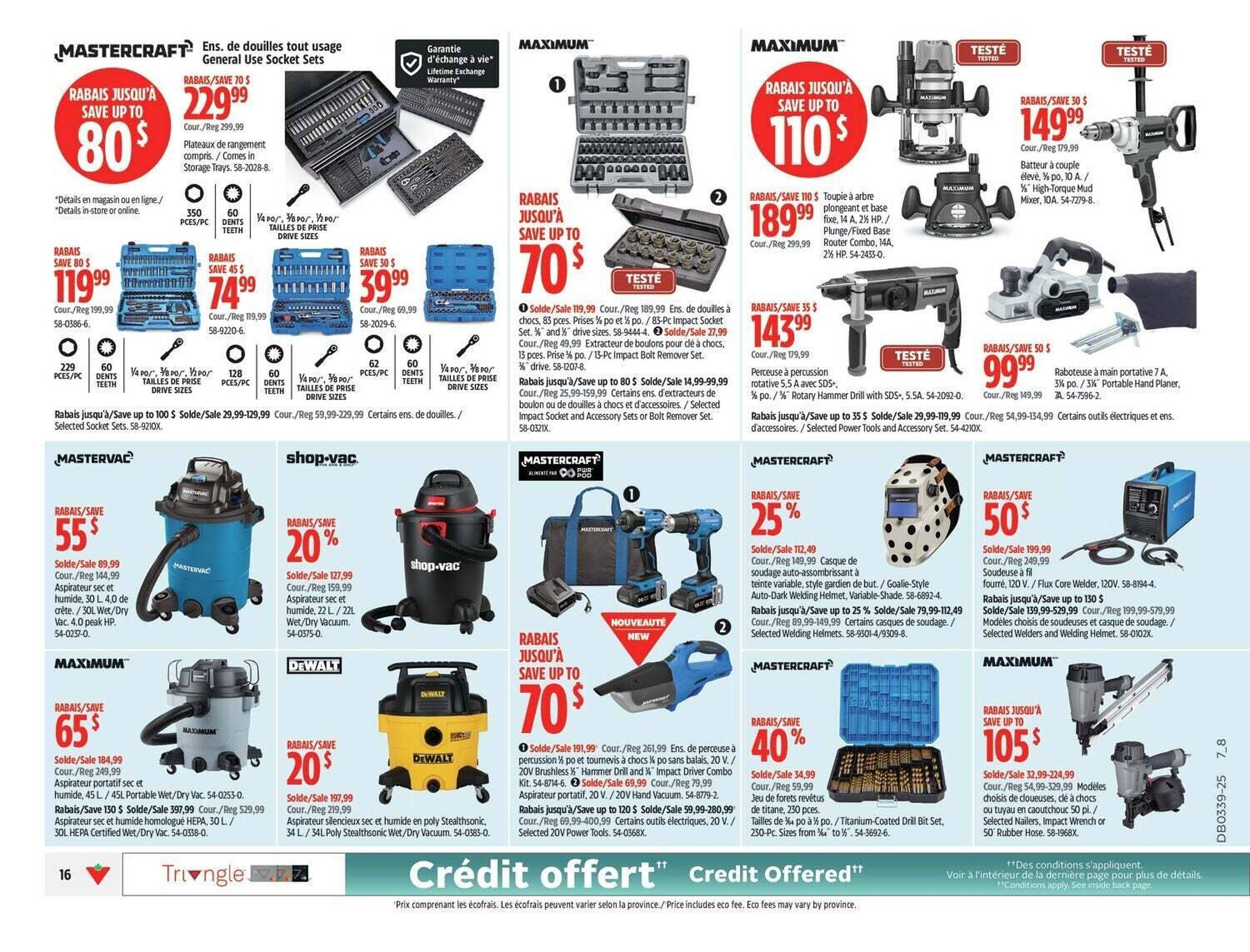 Canadian Tire flyer