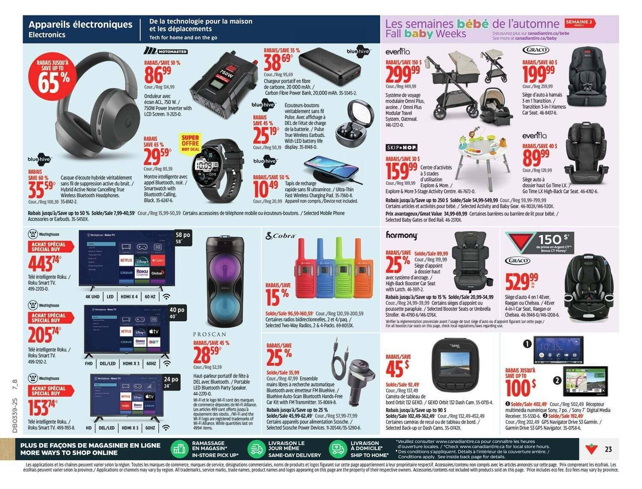 Canadian Tire flyer