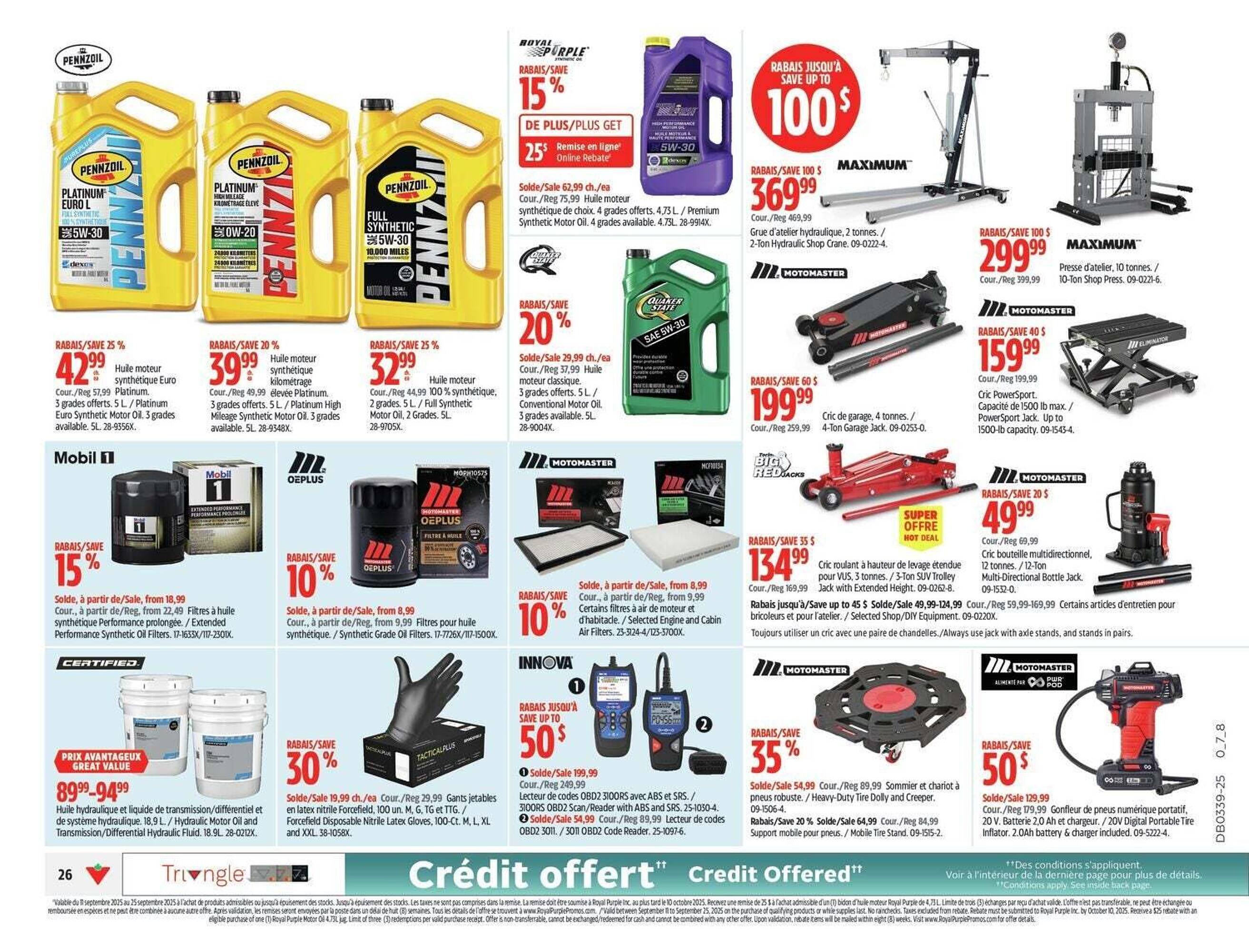 Canadian Tire flyer