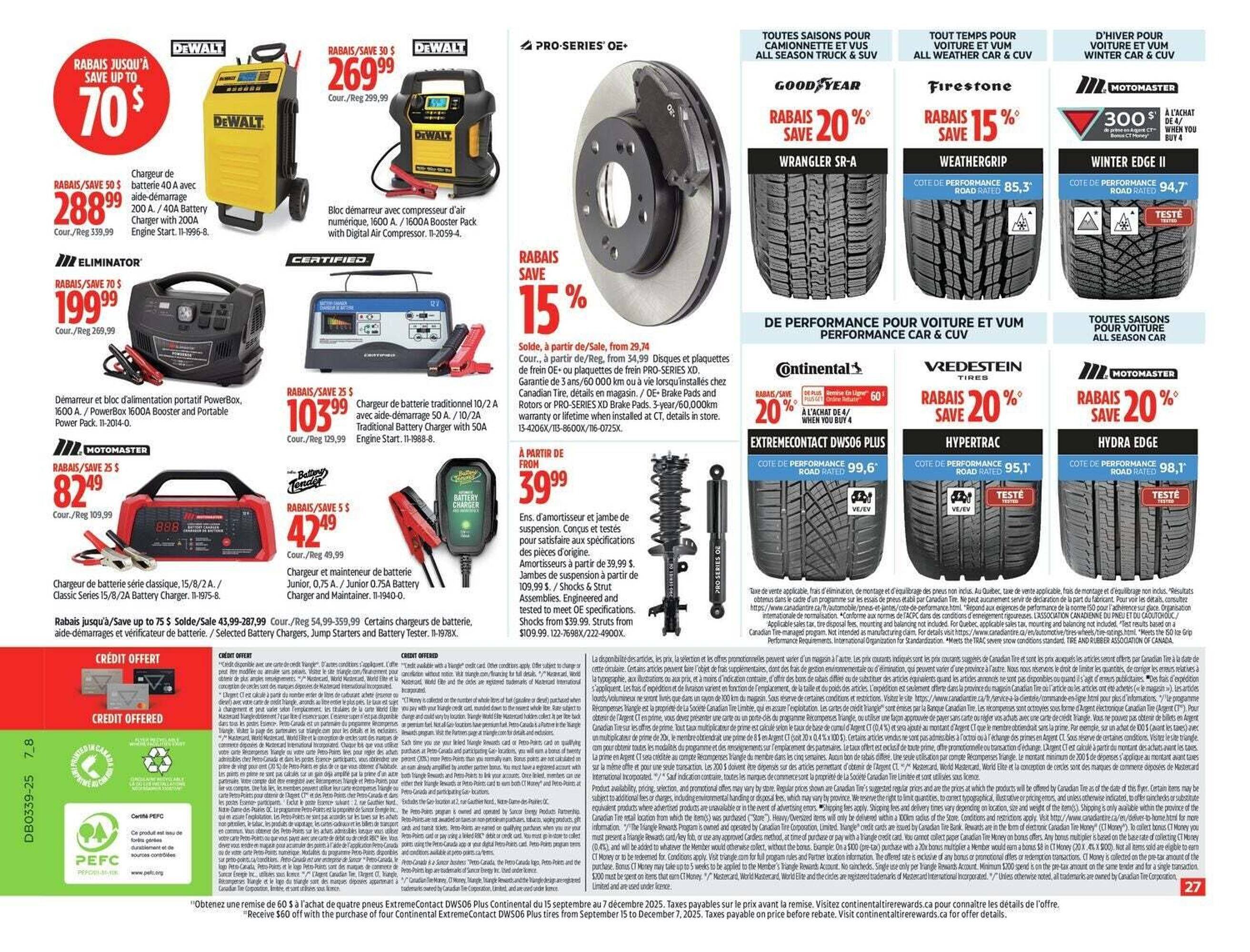 Canadian Tire flyer