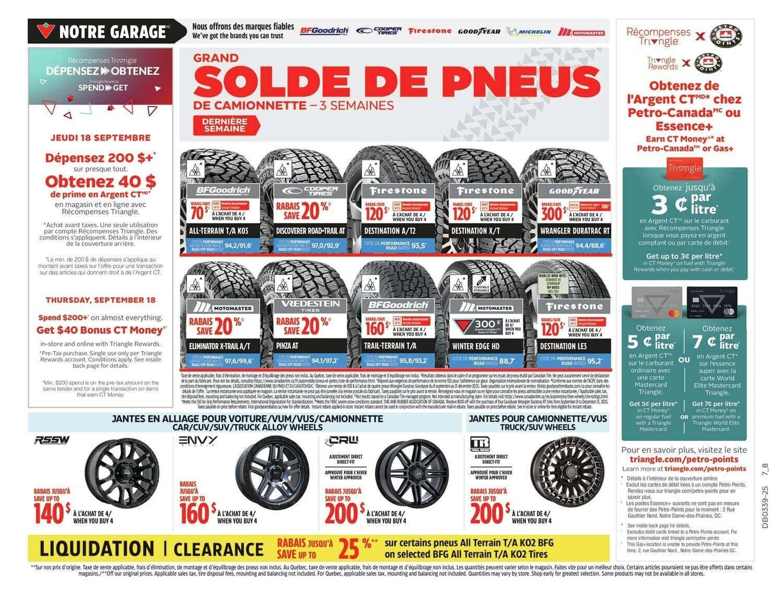 Canadian Tire flyer