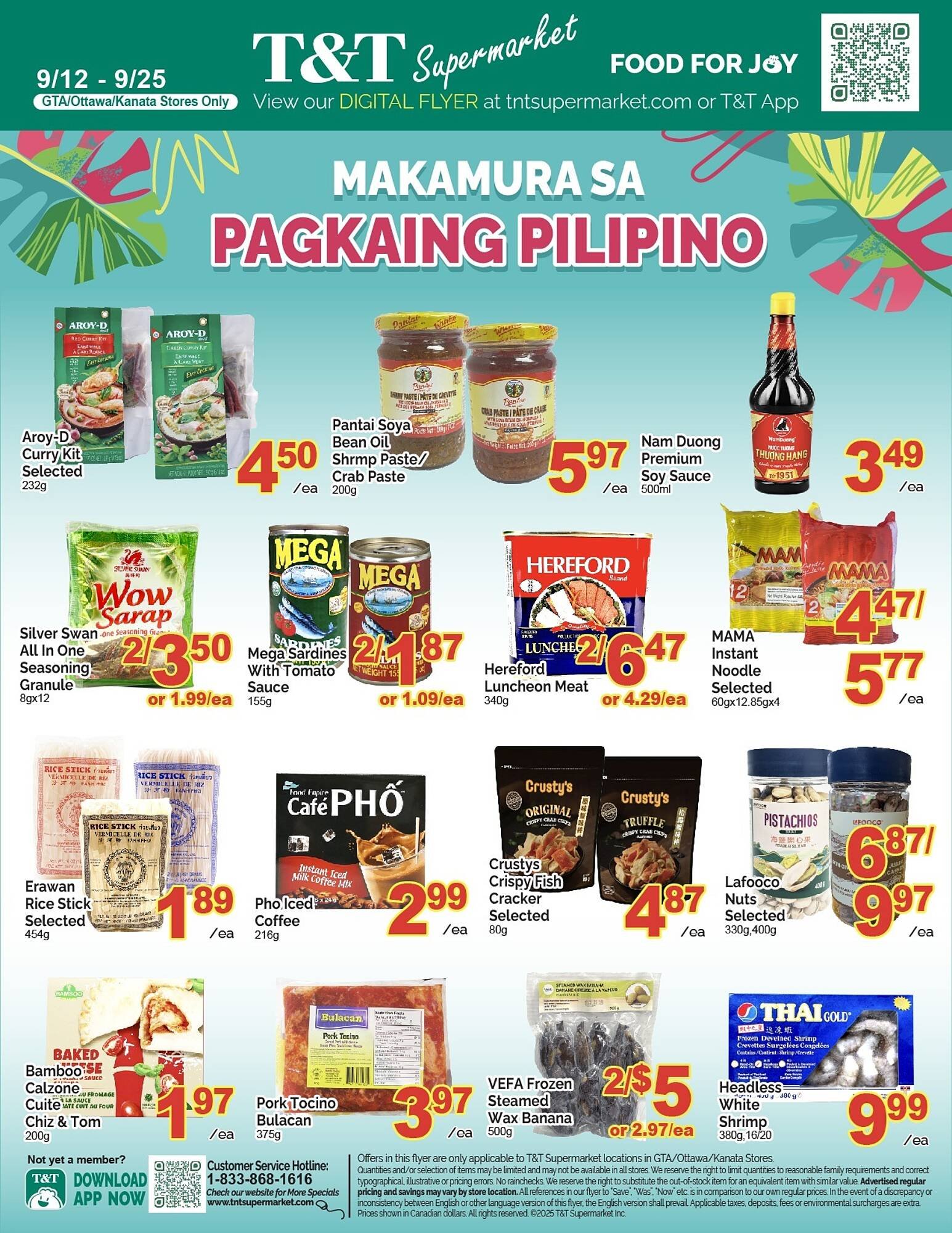 T&T Supermarket flyer