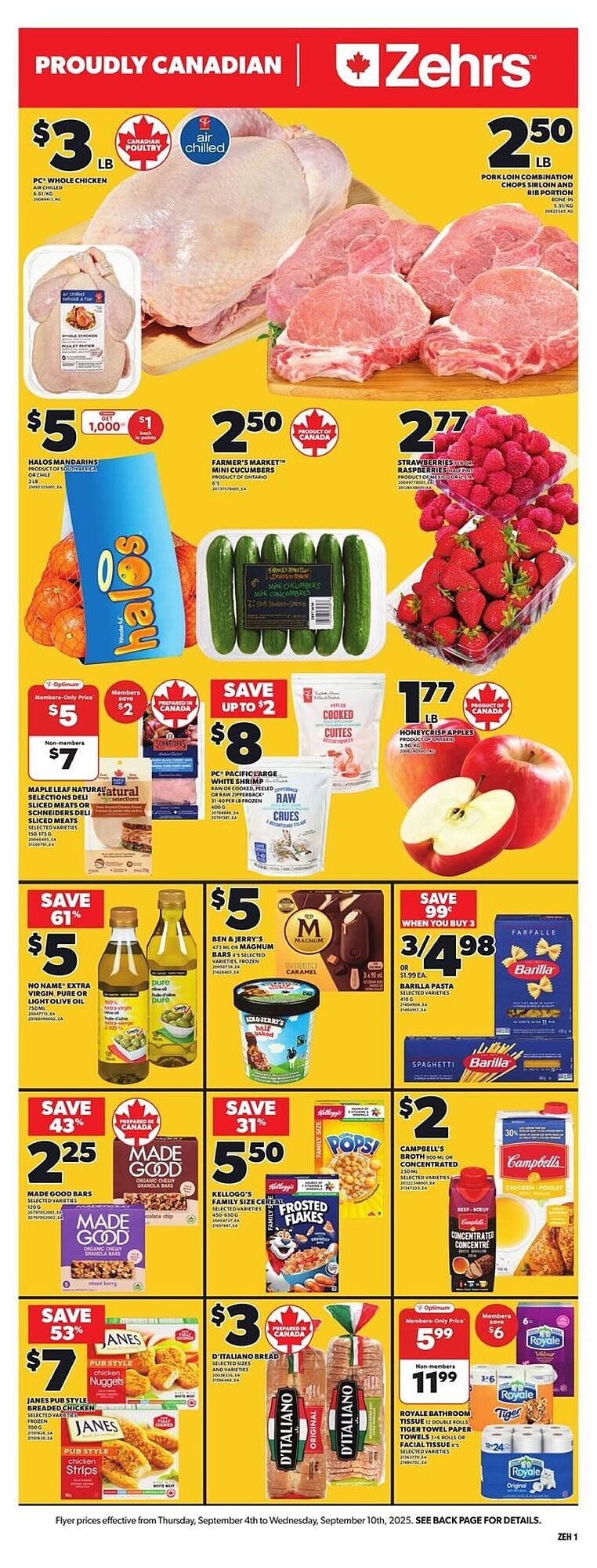 Zehrs Markets weekly ad (2025-09-04 - 2025-09-11) | 1