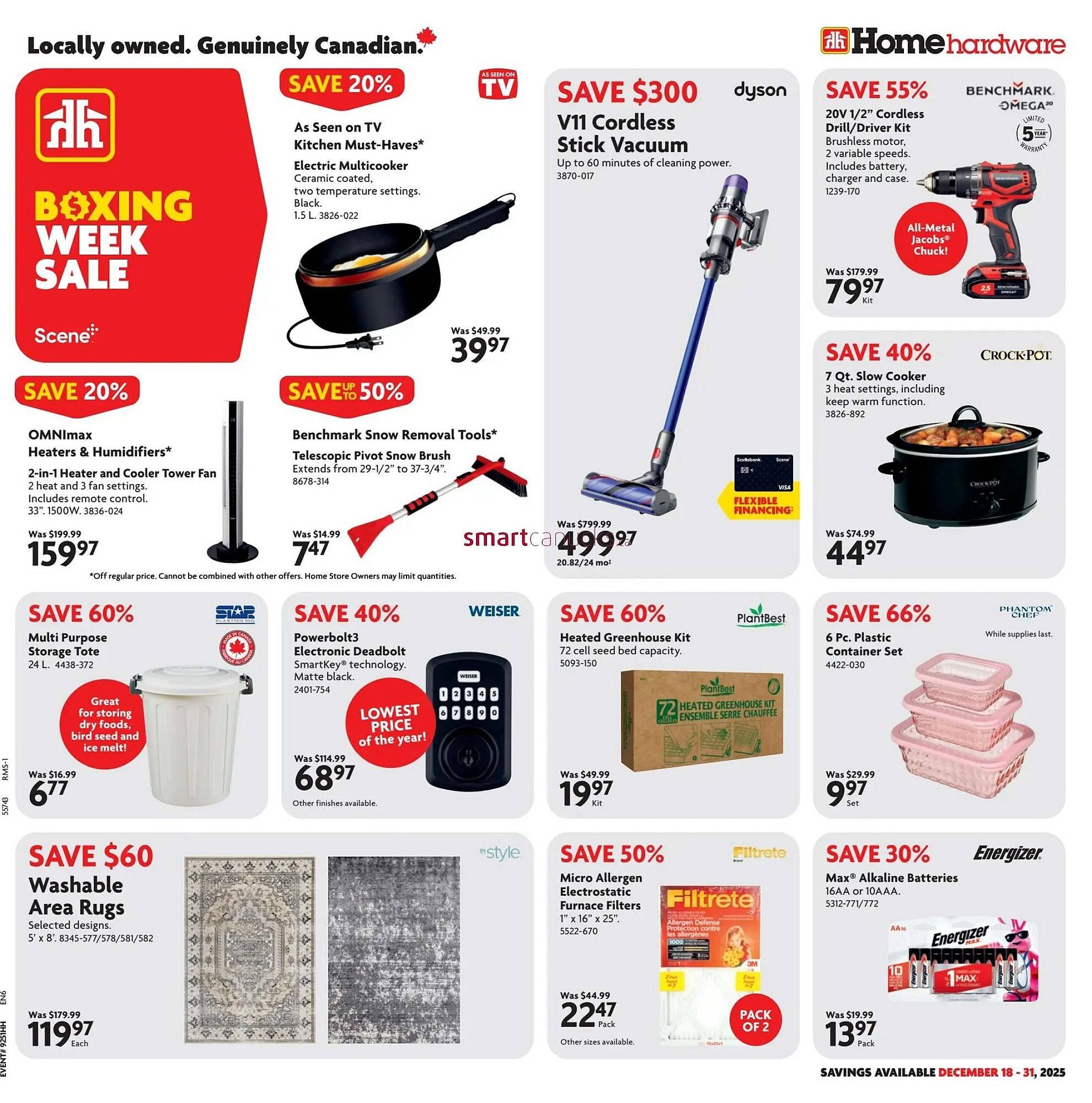Home Hardware flyer (2025-12-18 - 2025-12-31) | 1