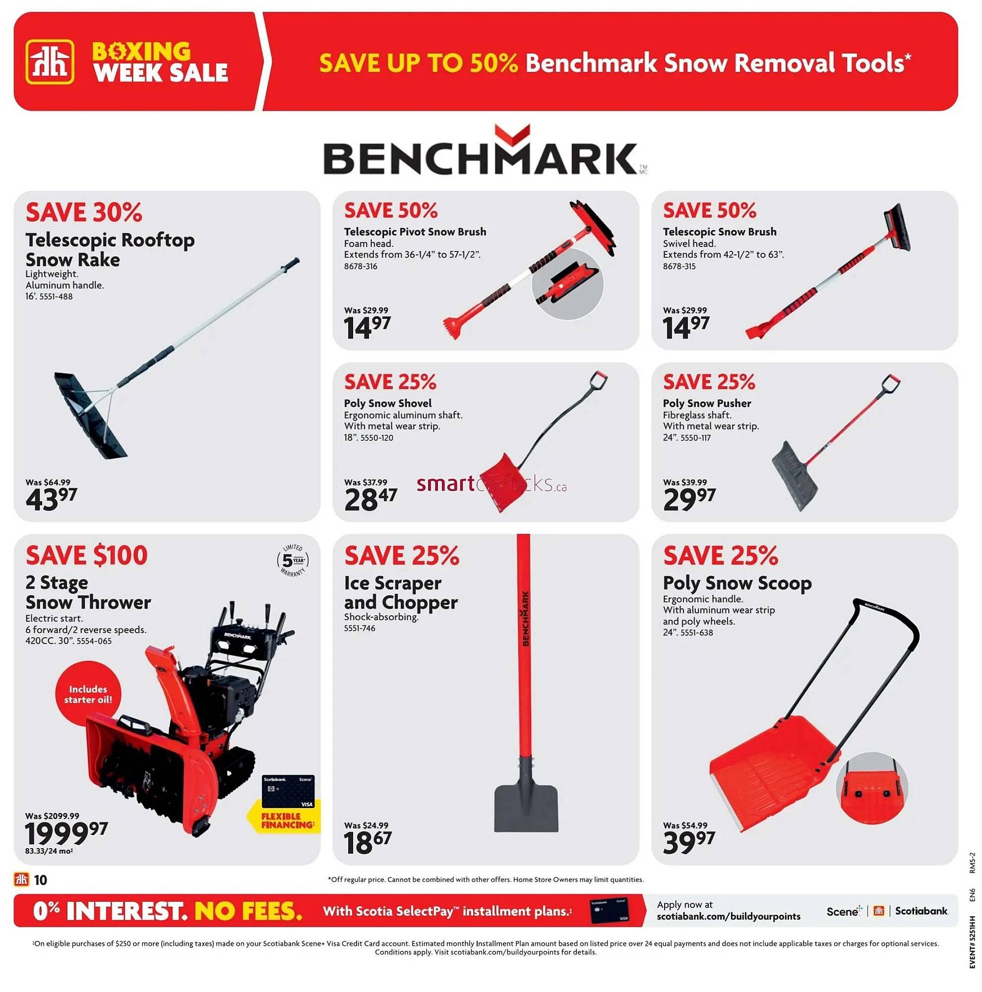 Home Hardware flyer (2025-12-18 - 2025-12-31) | 12