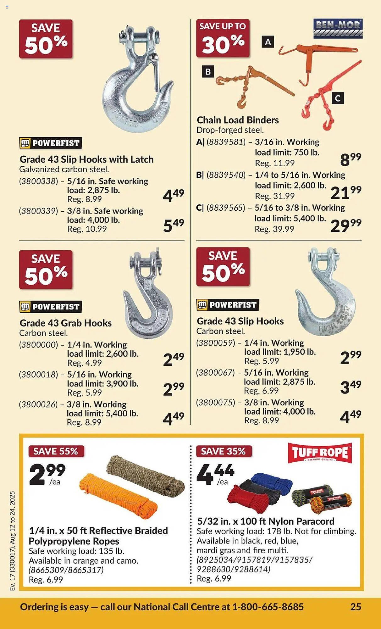 Princess Auto flyer