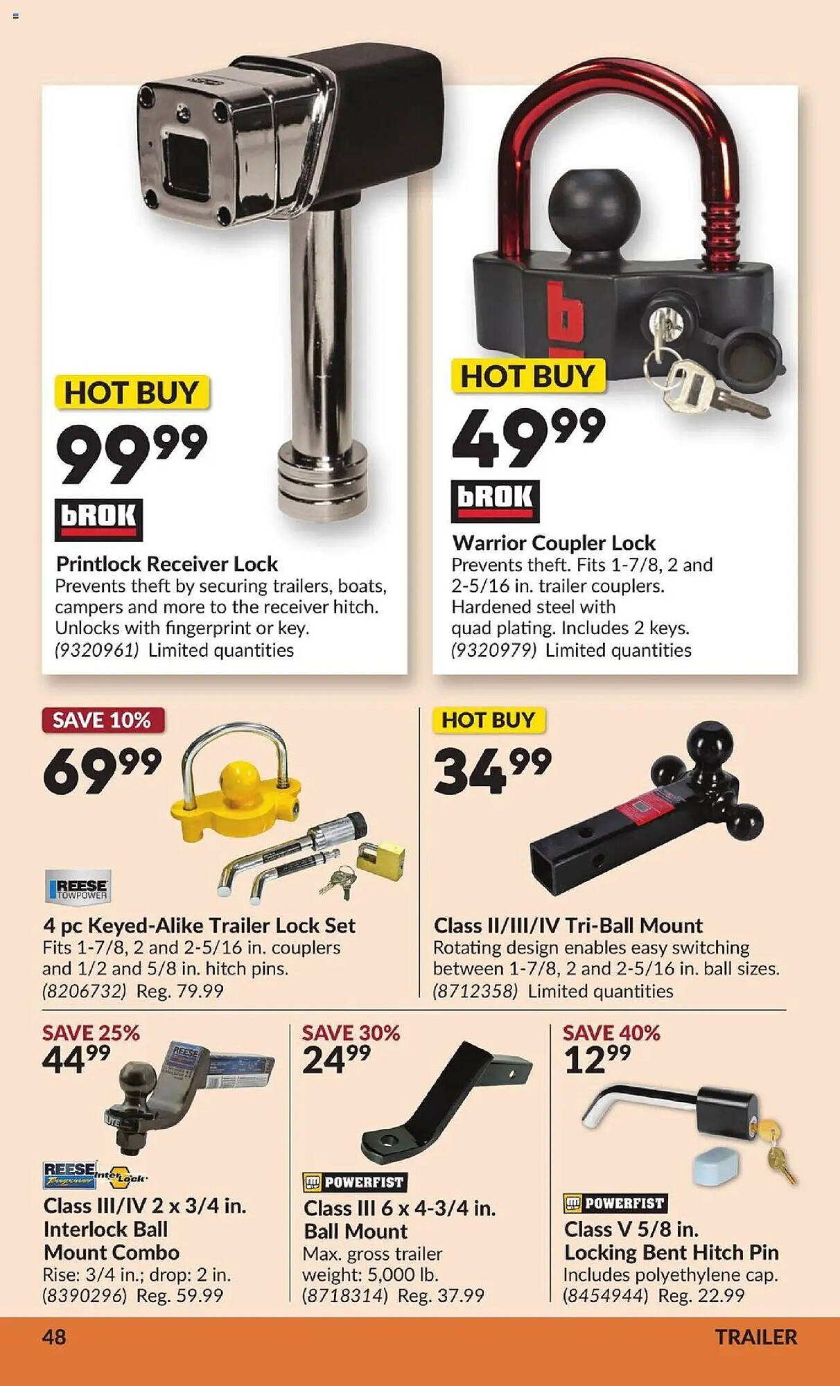 Princess Auto flyer