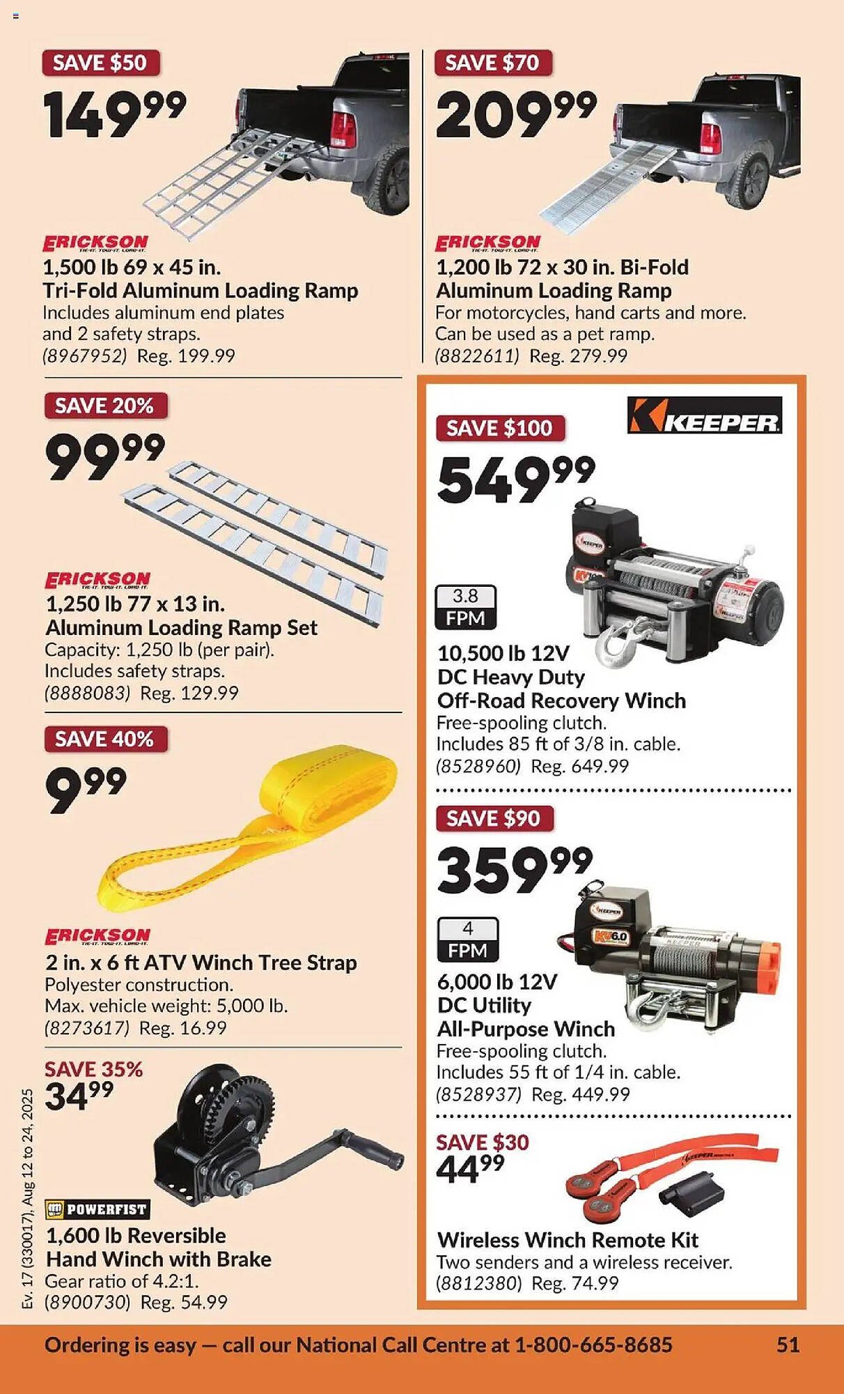 Princess Auto flyer